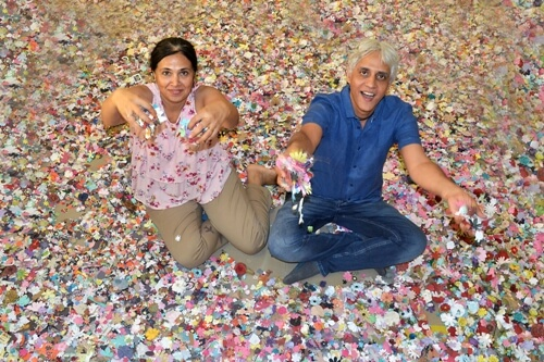 When paper flowers spread the fragrance of love and joy; a Bengaluru couple’s journey to riches