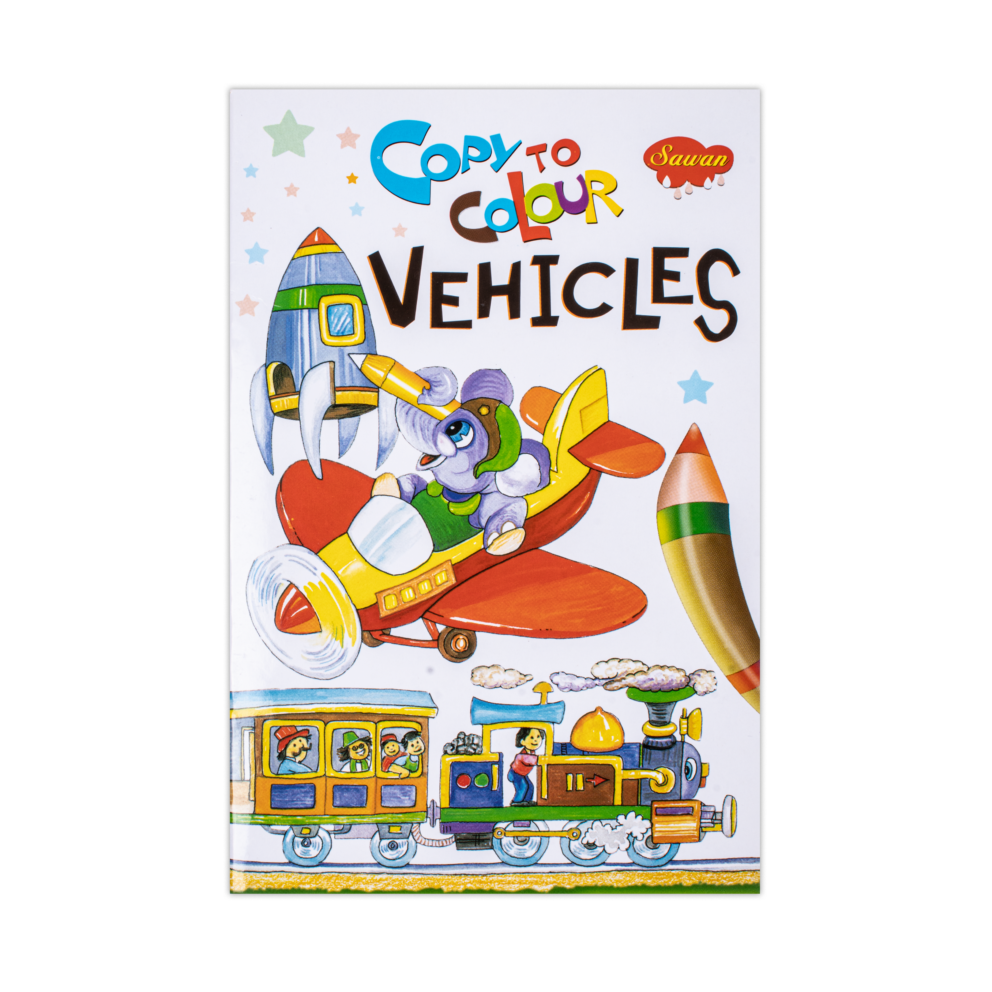 Copy To Colour Vehicles 1Book