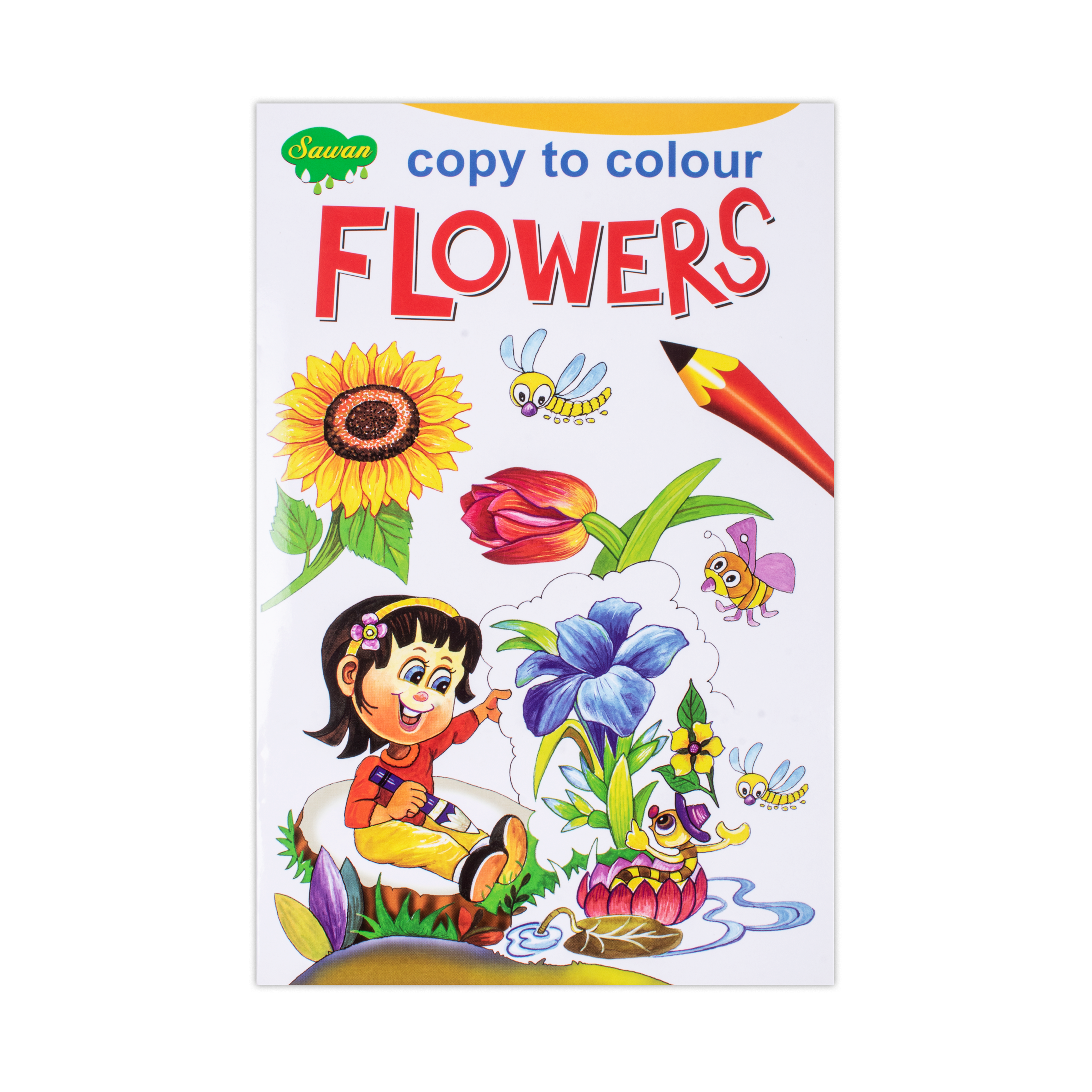 Copy To Colour Flowers 1Book
