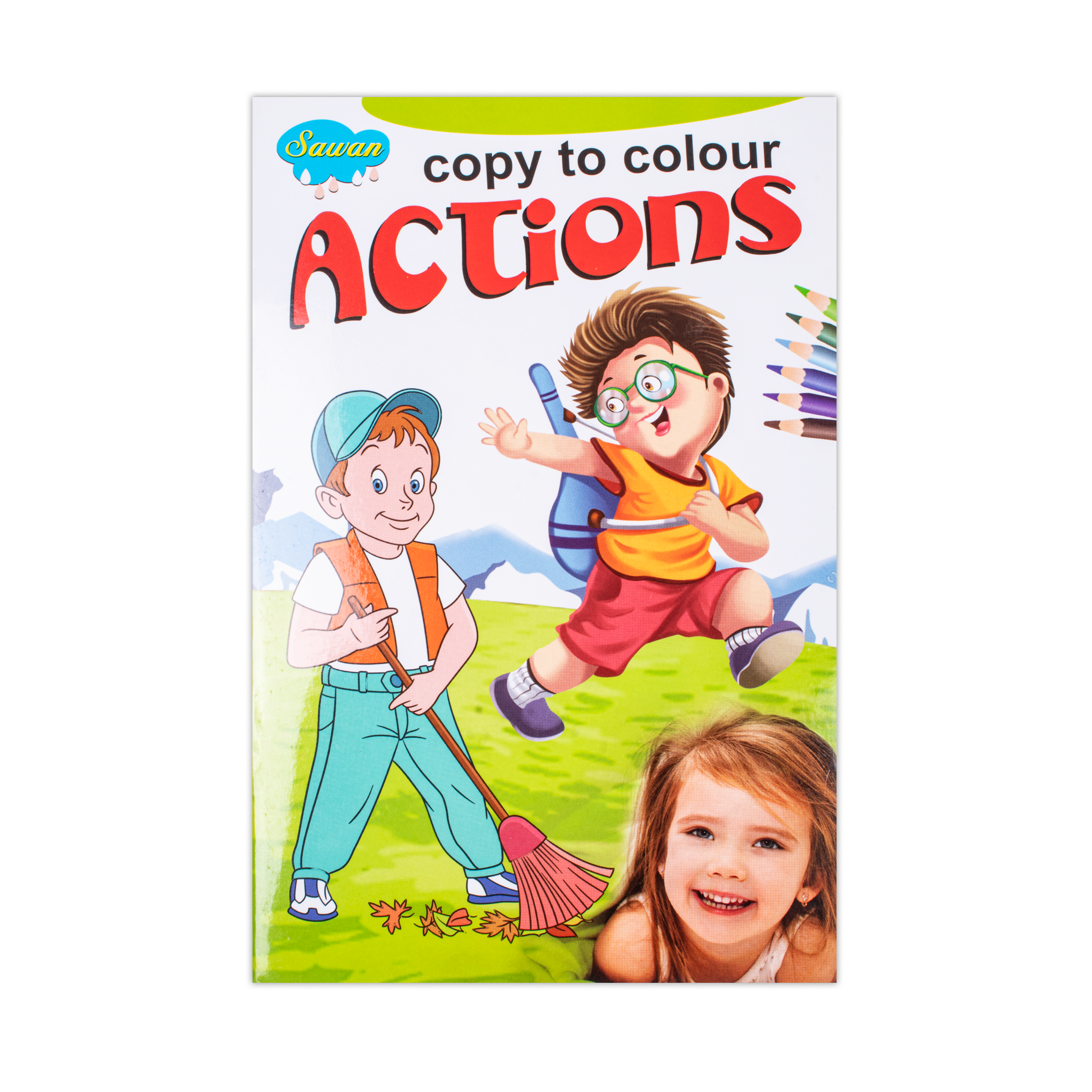 Copy To Colour Actions 1Book