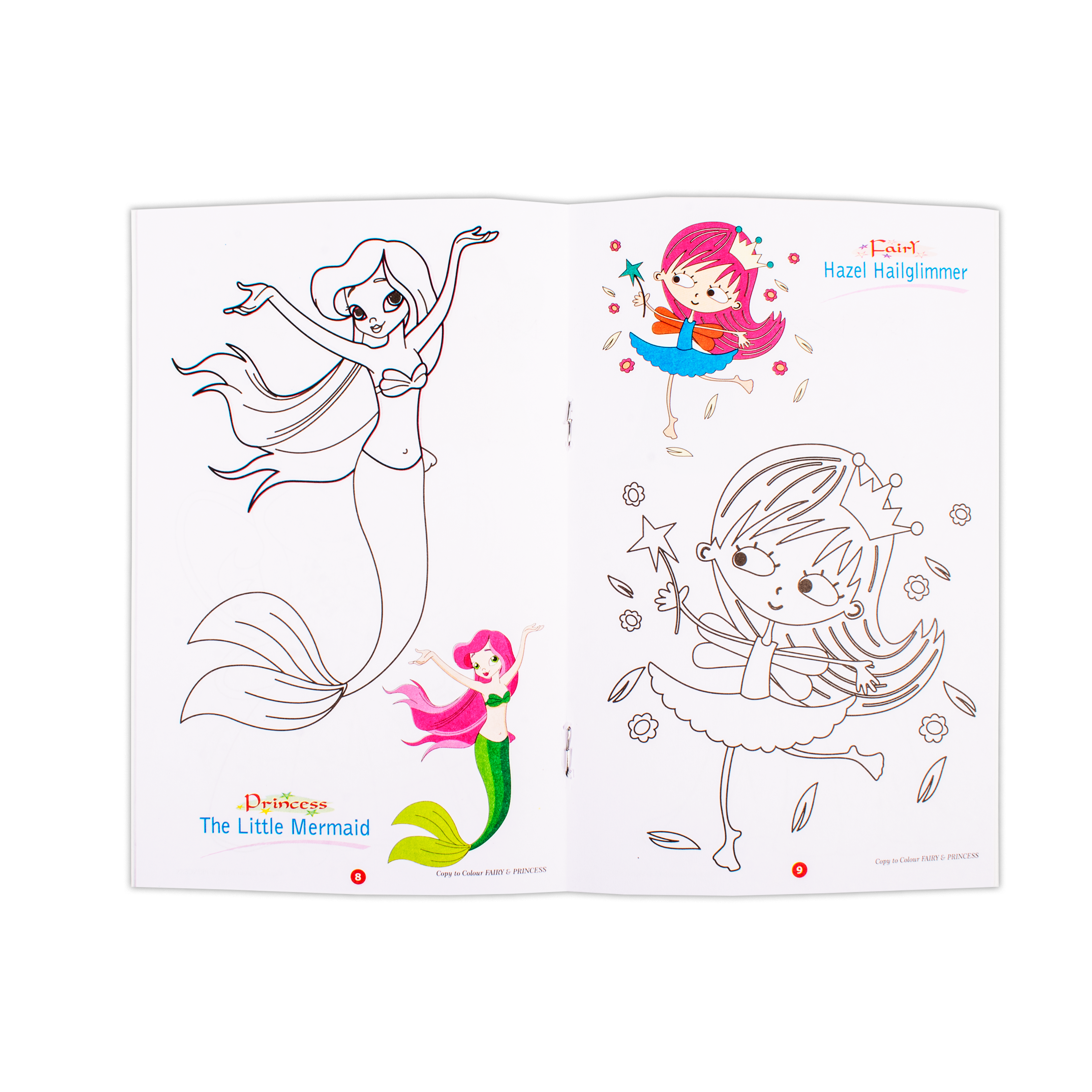 Copy To Colour Fairy & Princess 1Book