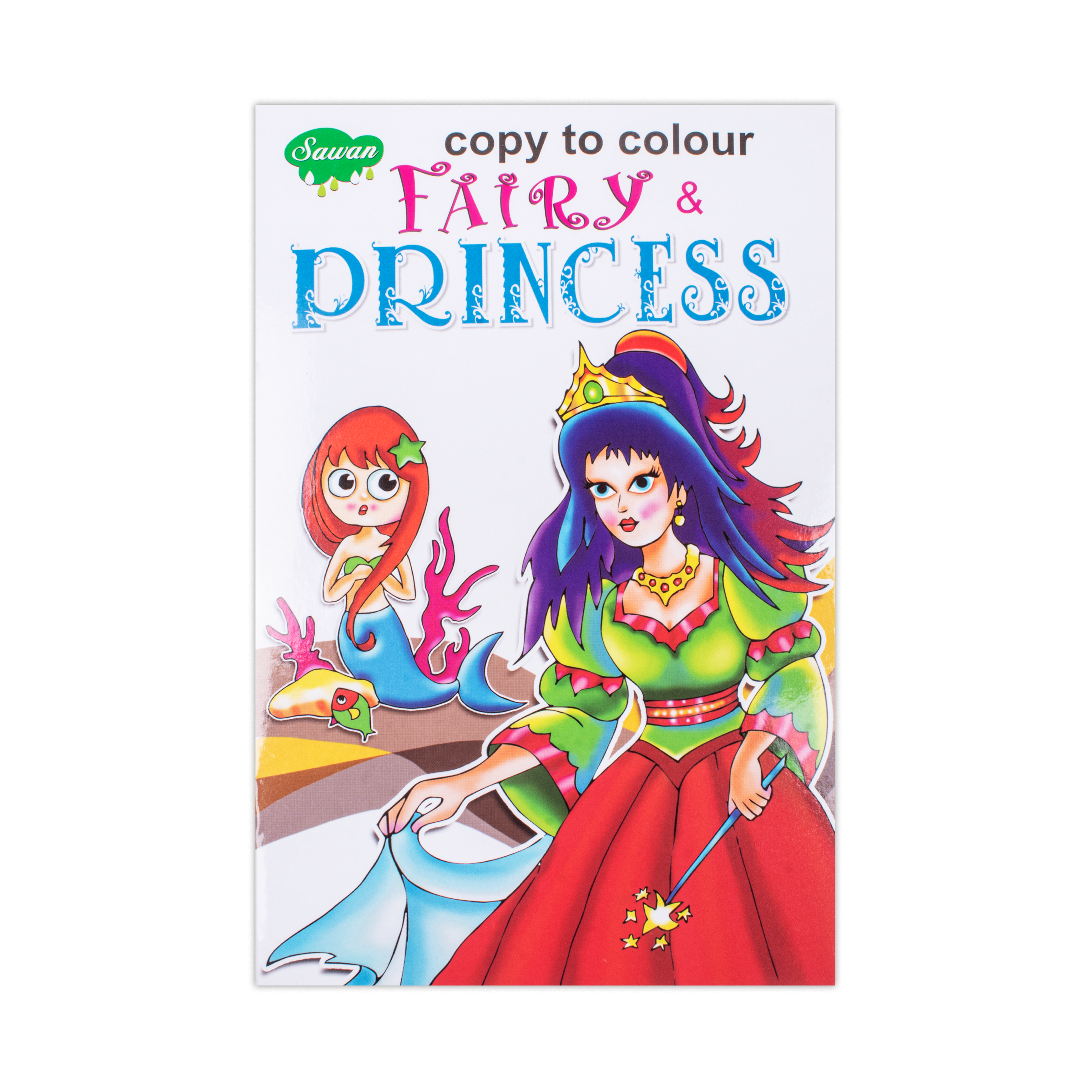 Copy To Colour Fairy & Princess 1Book
