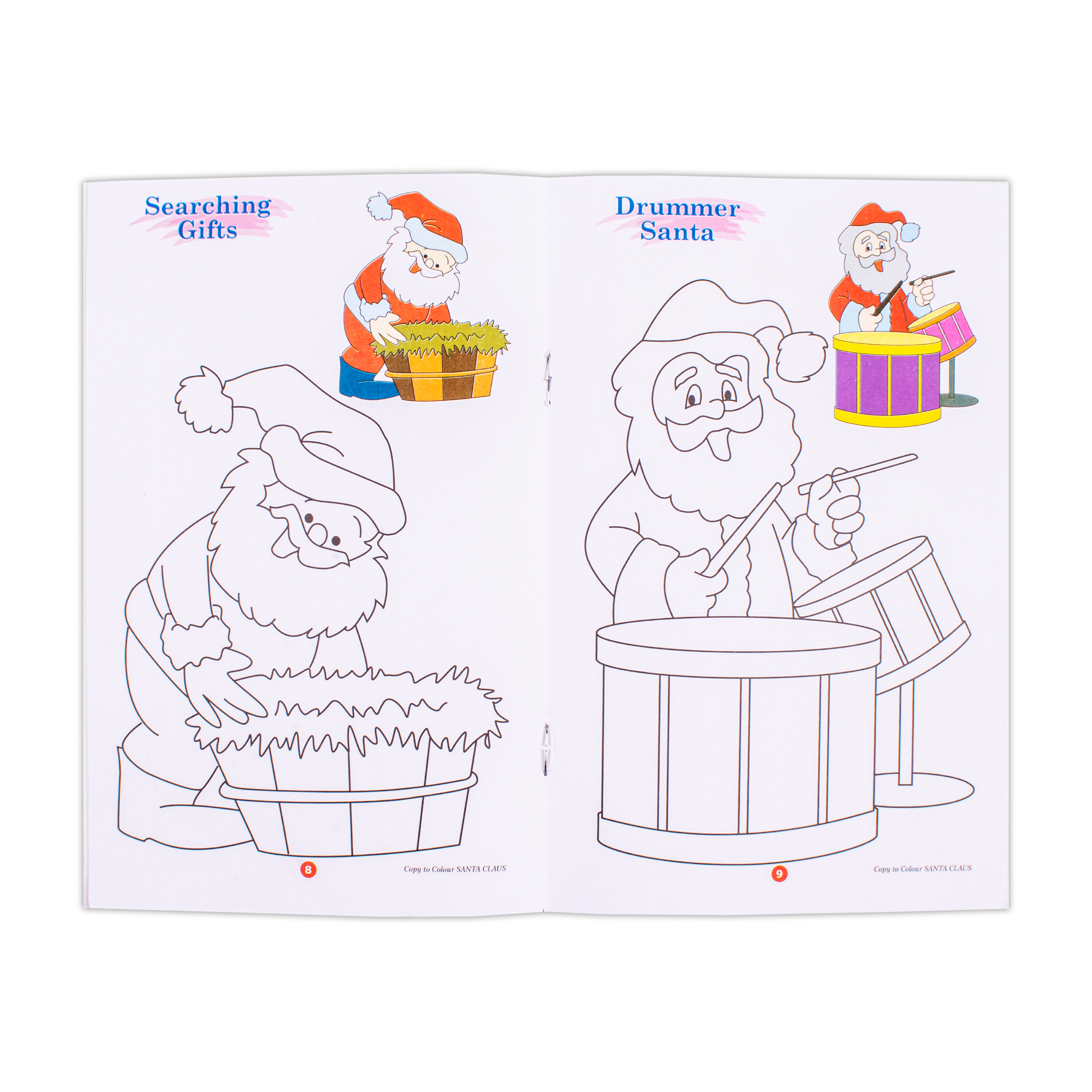 Copy To Colour Santa Claus 1Book