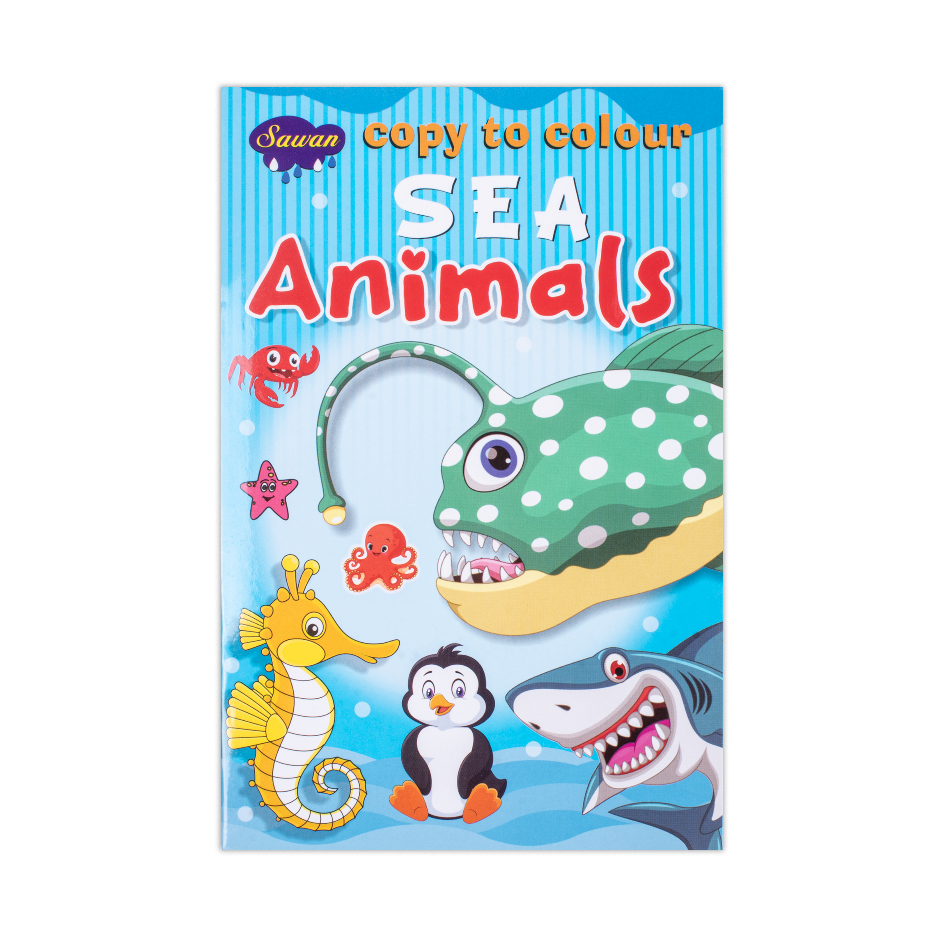Copy To Colour Sea Animals 1Book