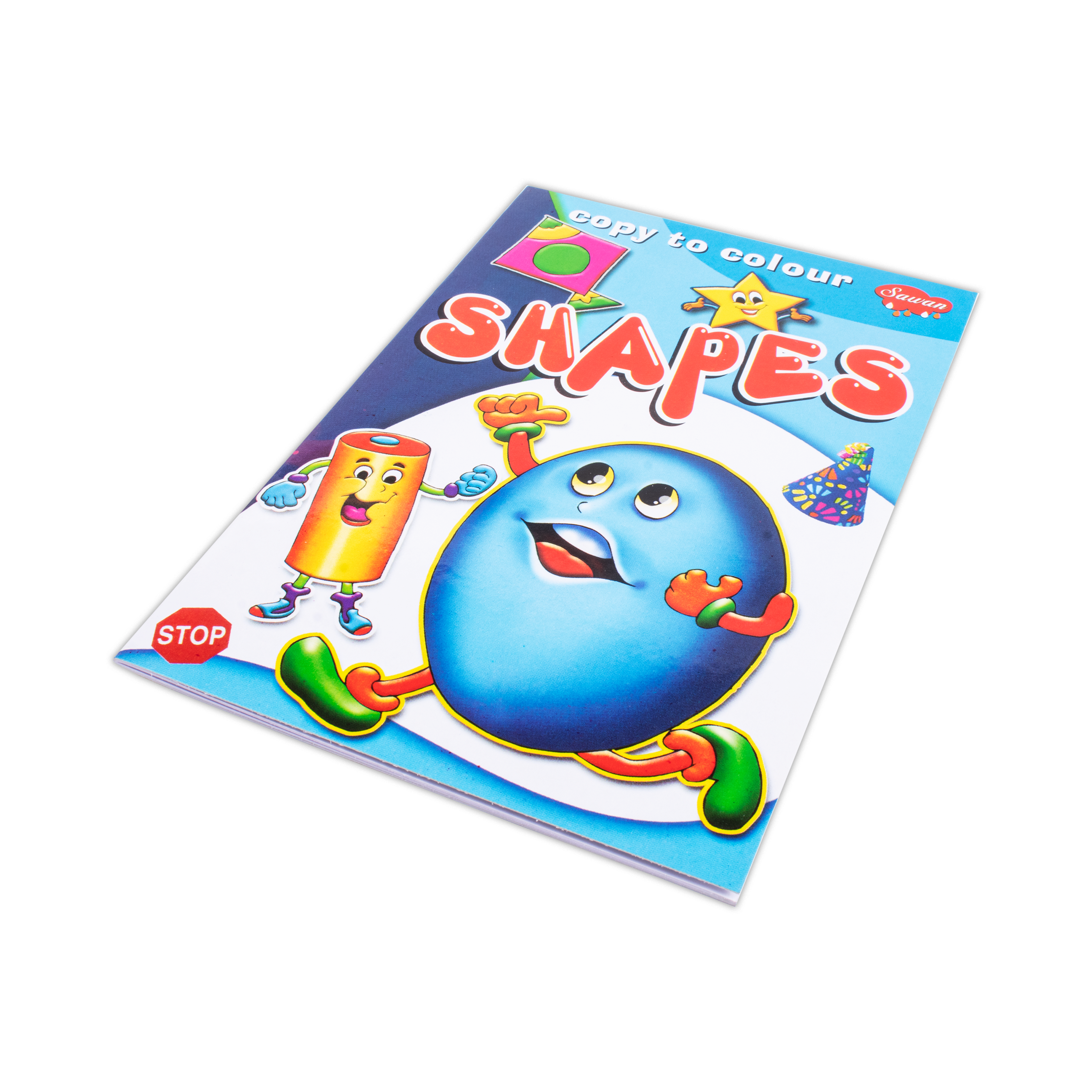 Copy To Colour Shapes 1Book