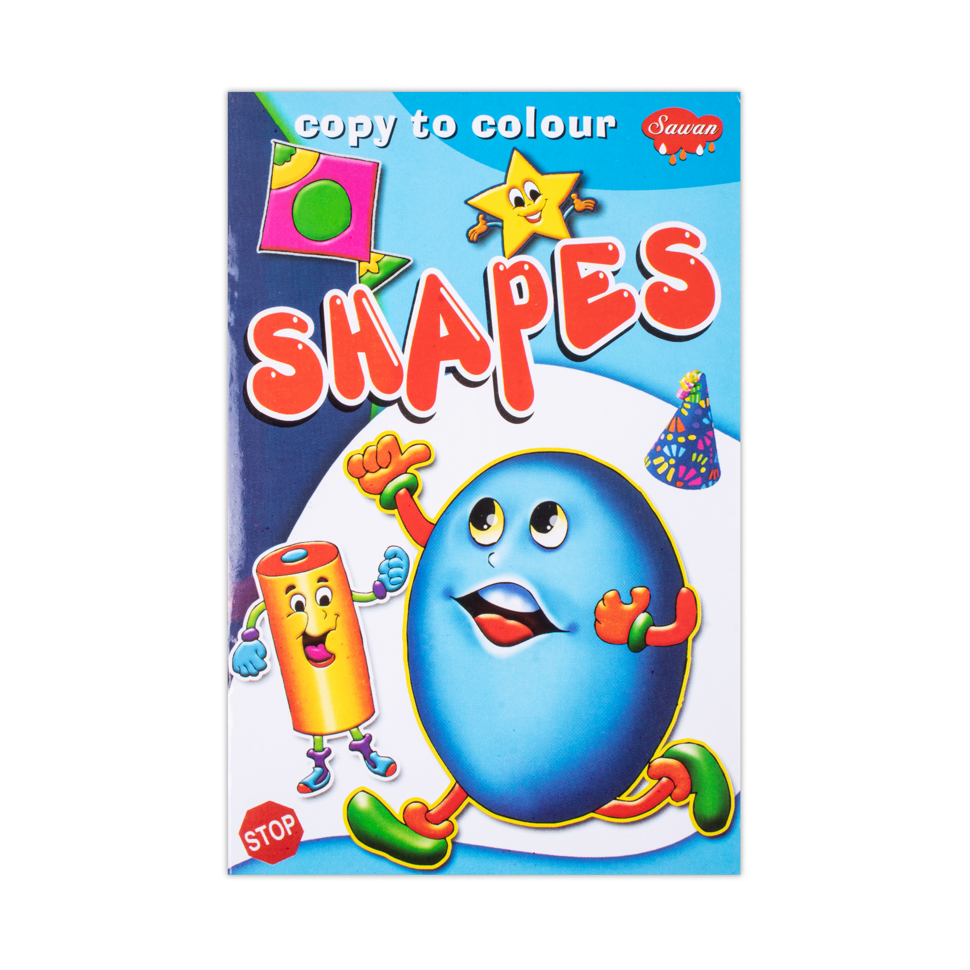 Copy To Colour Shapes 1Book