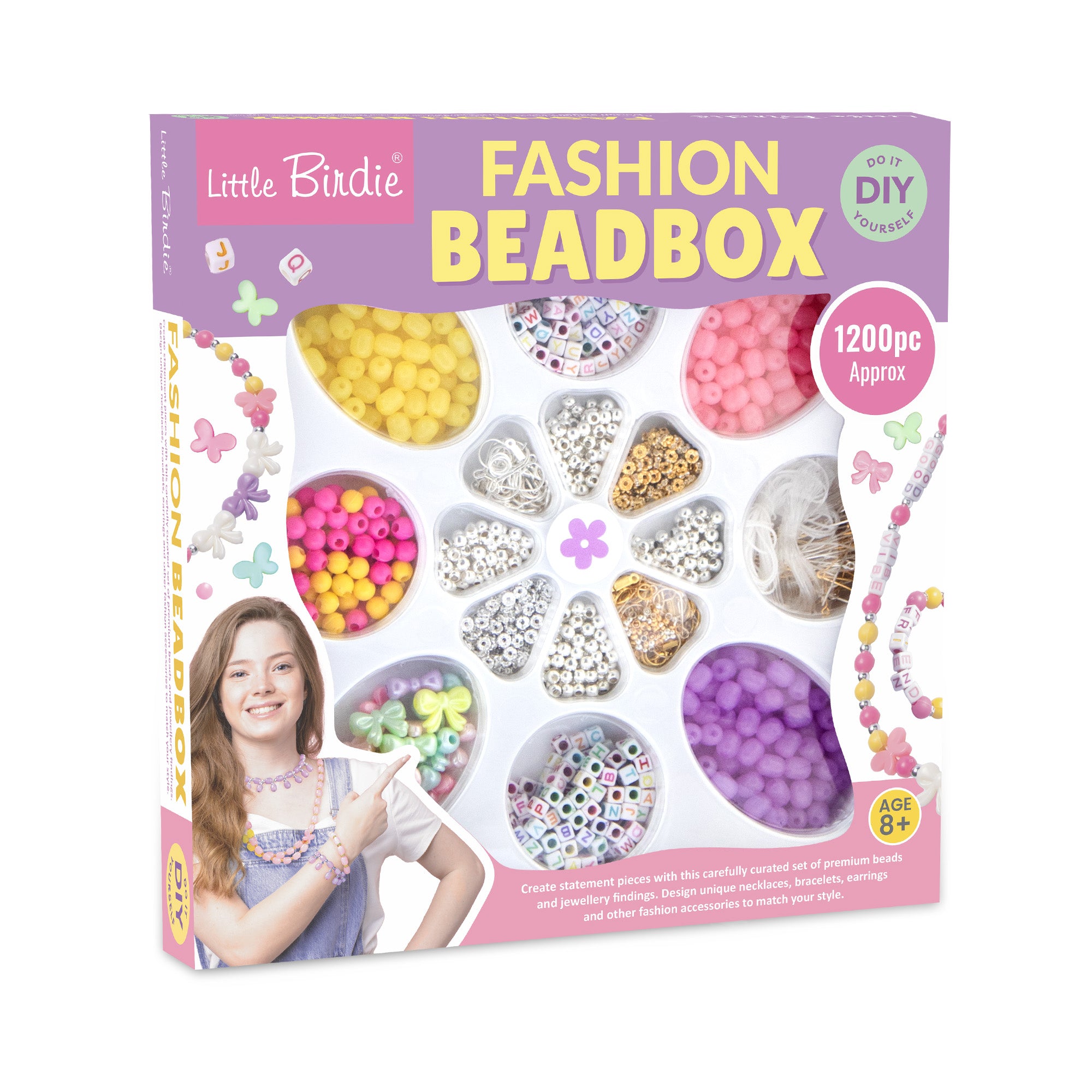 DIY Jewellery Artistry Kit Vivid Fashion 16 Cavity 1BOX