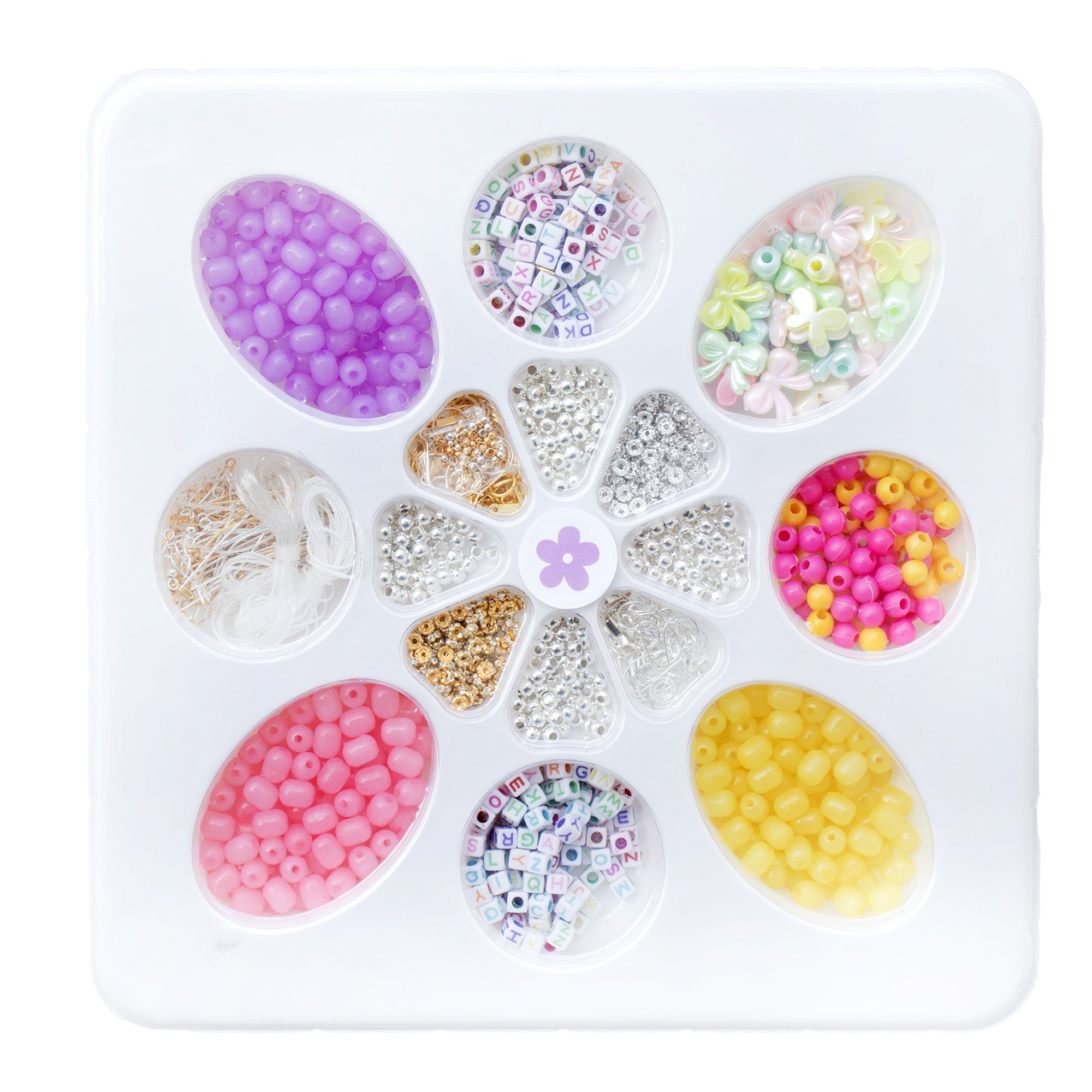 DIY Jewellery Artistry Kit Vivid Fashion 16 Cavity 1BOX