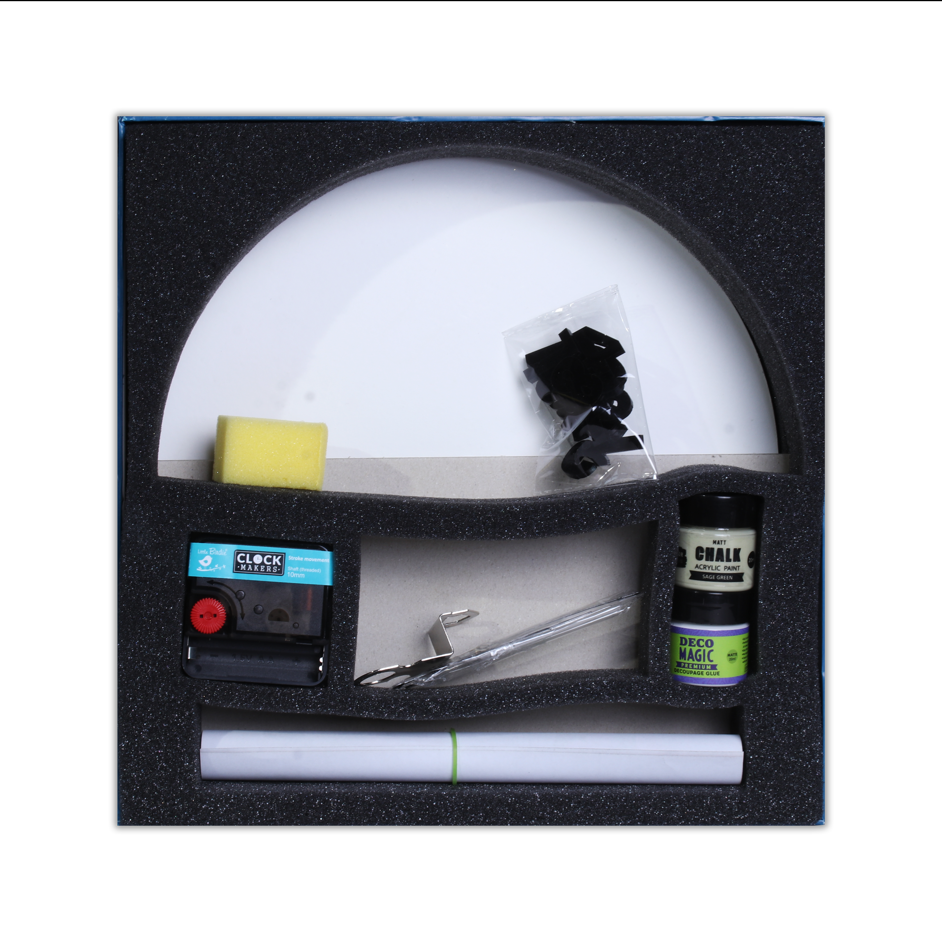 Clock Making Vintage Moments Kit - Gift Of Creativity