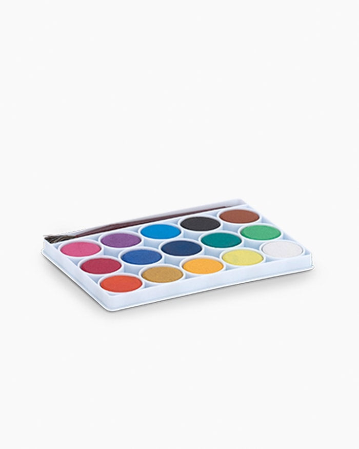 Student Water Colour Cake Box 15 Shades Camel