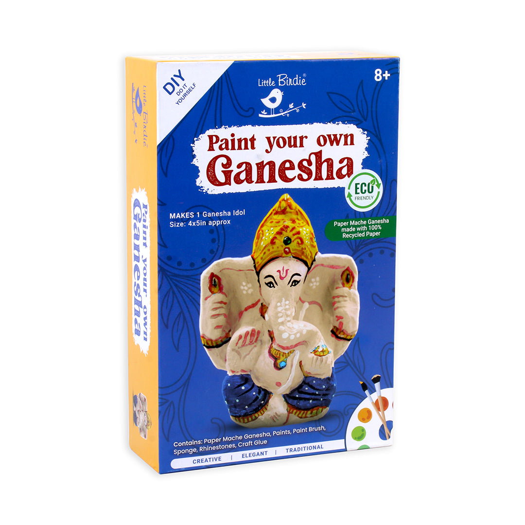 DIY Paint Your Own Ganesha Kit - Small 1 Box