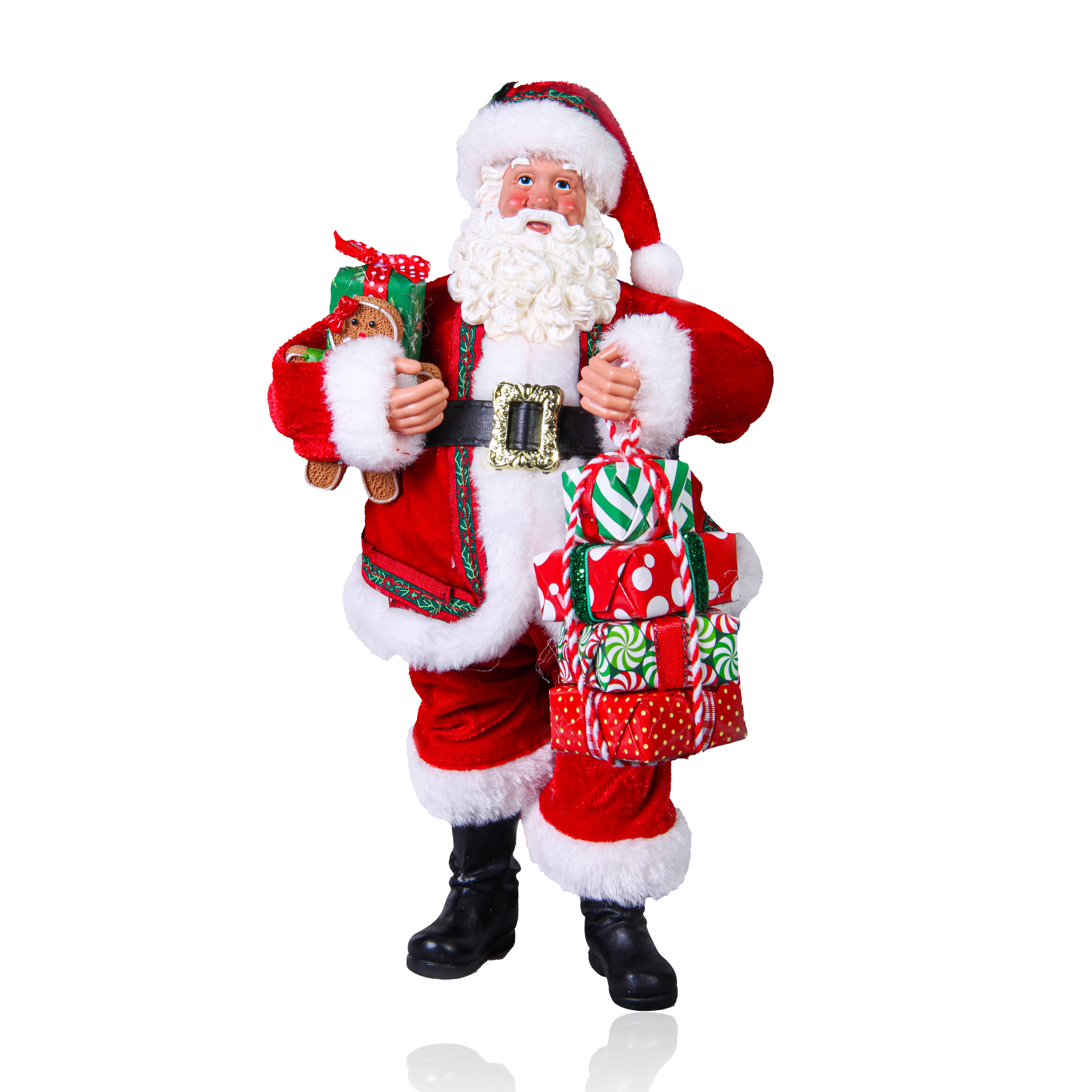 Collectible Presents Santa 28Cm 1Pc