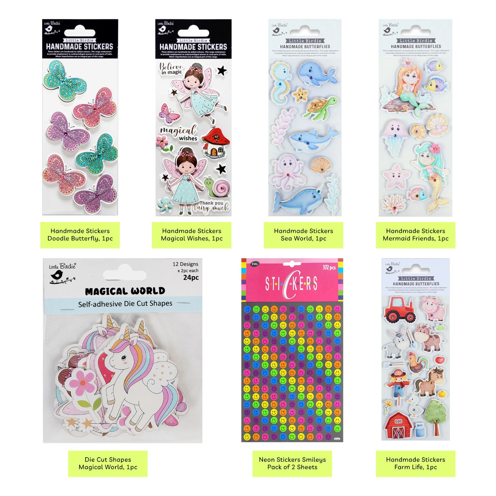 Sticker Mystery Box For Girls -  3 to 6 Years