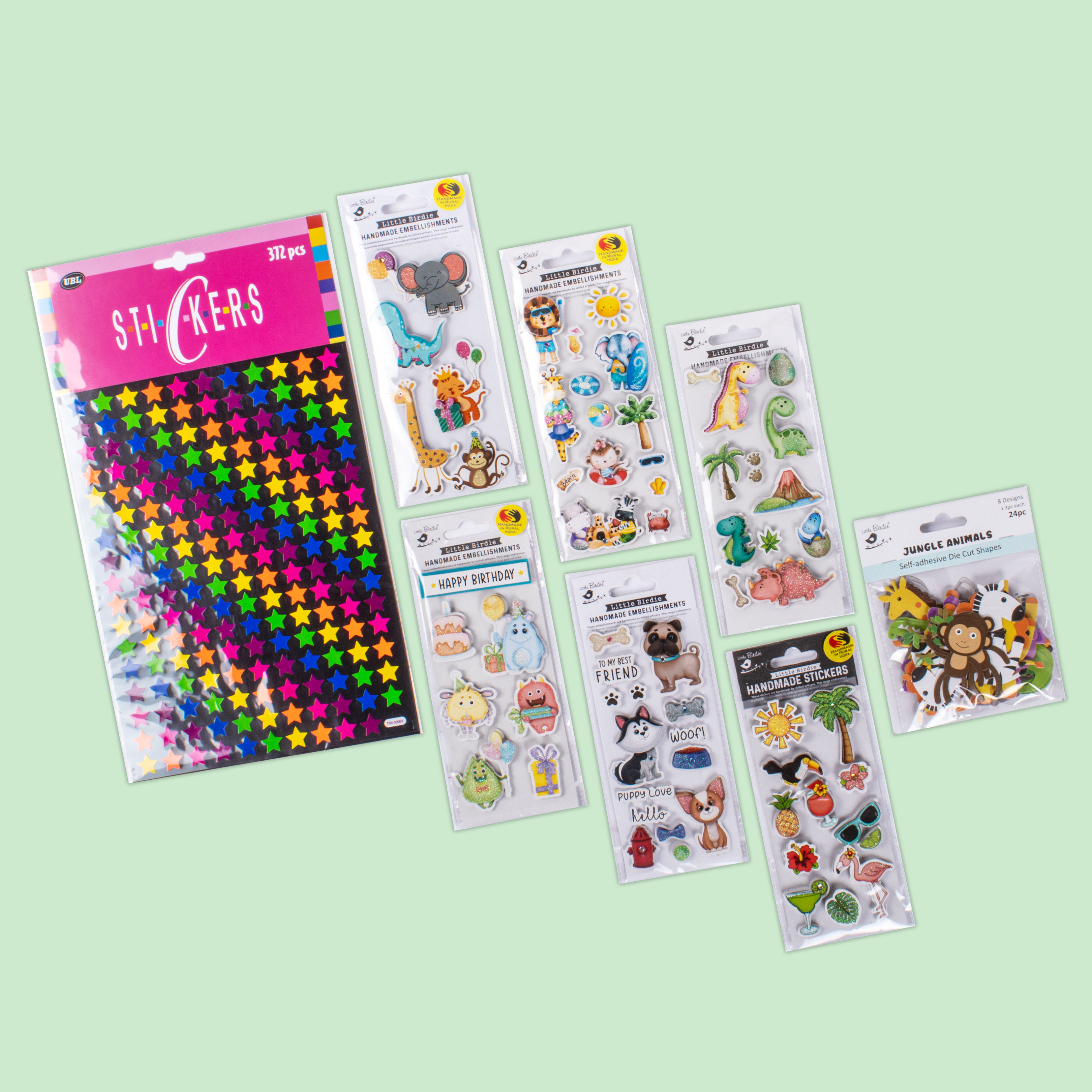 Sticker Mystery Box For Boys - 3 to 6 years