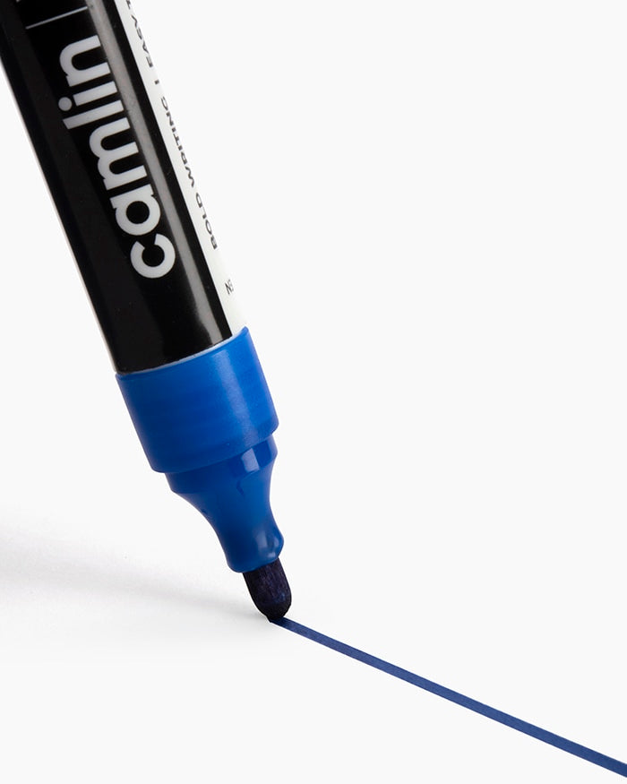 Camlin Bold-E Whiteboard Marker Blue 7221018 Camlin