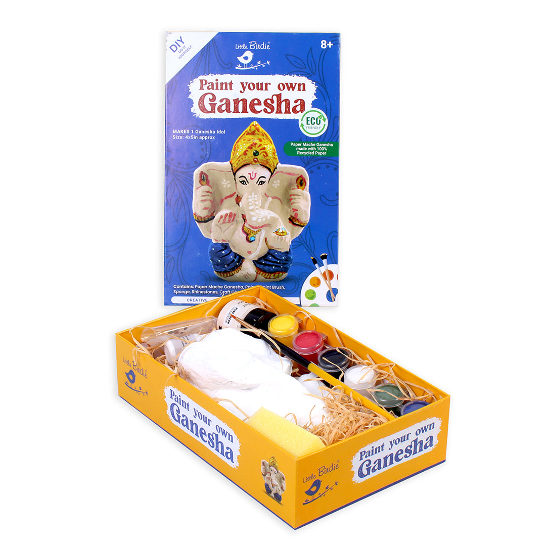 DIY Paint Your Own Ganesha Kit - Small 1 Box