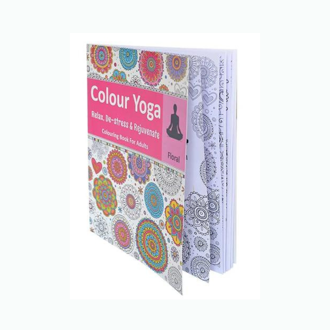 Floral Colouring Book