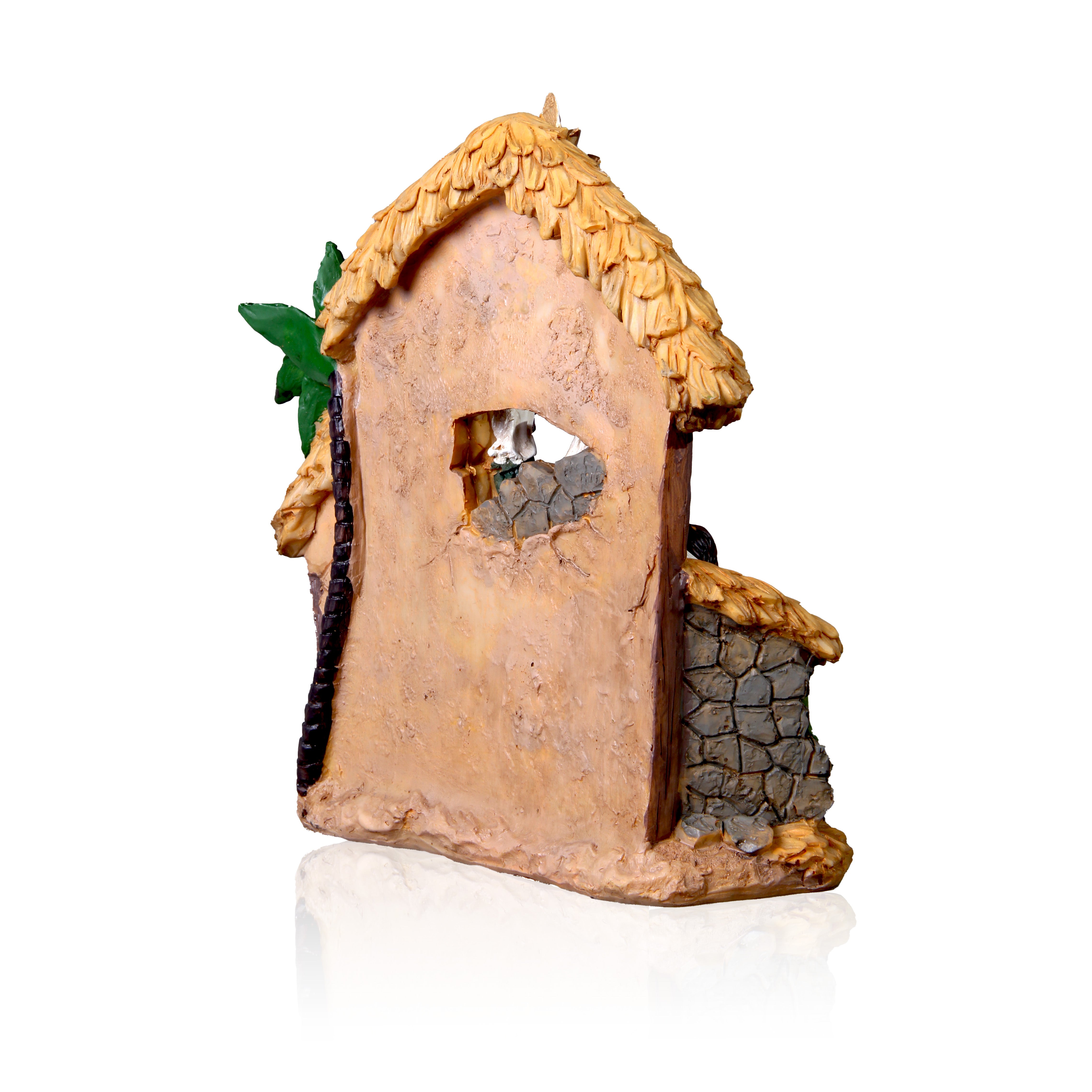Resin Nativity Crib 1Pc