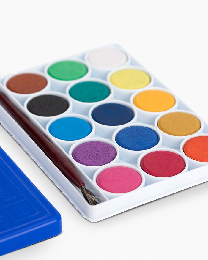 Student Water Colour Cake Box 15 Shades Camel