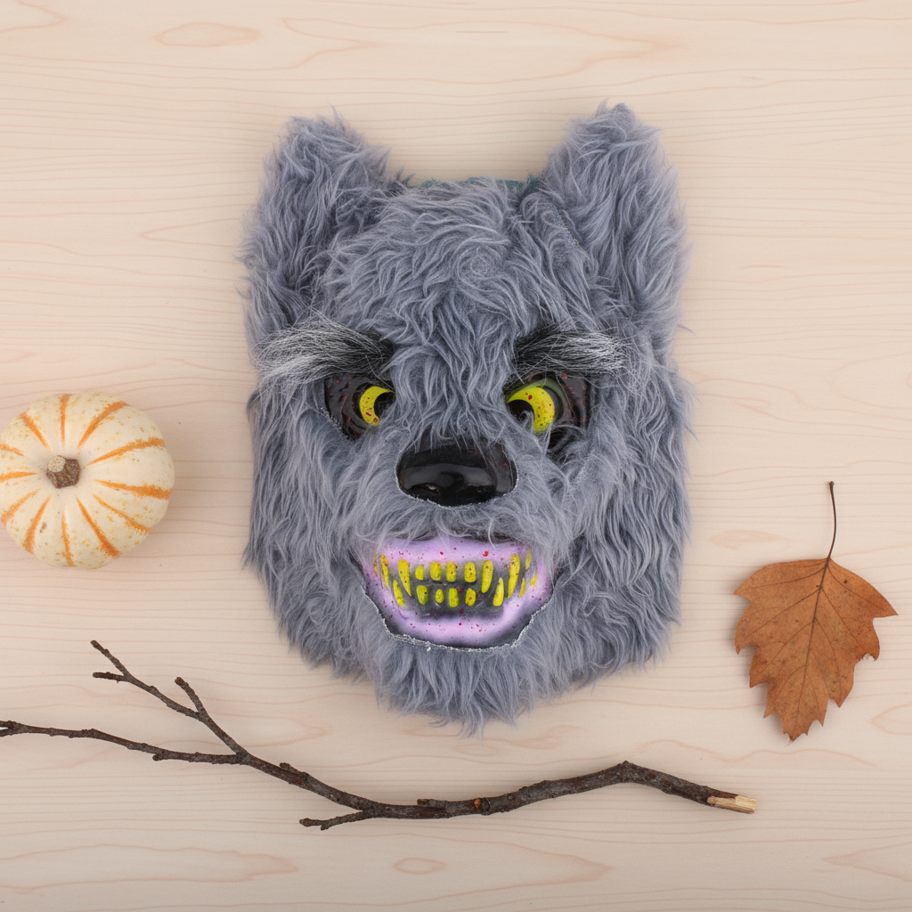 Animal Mask Werewolf 1pc