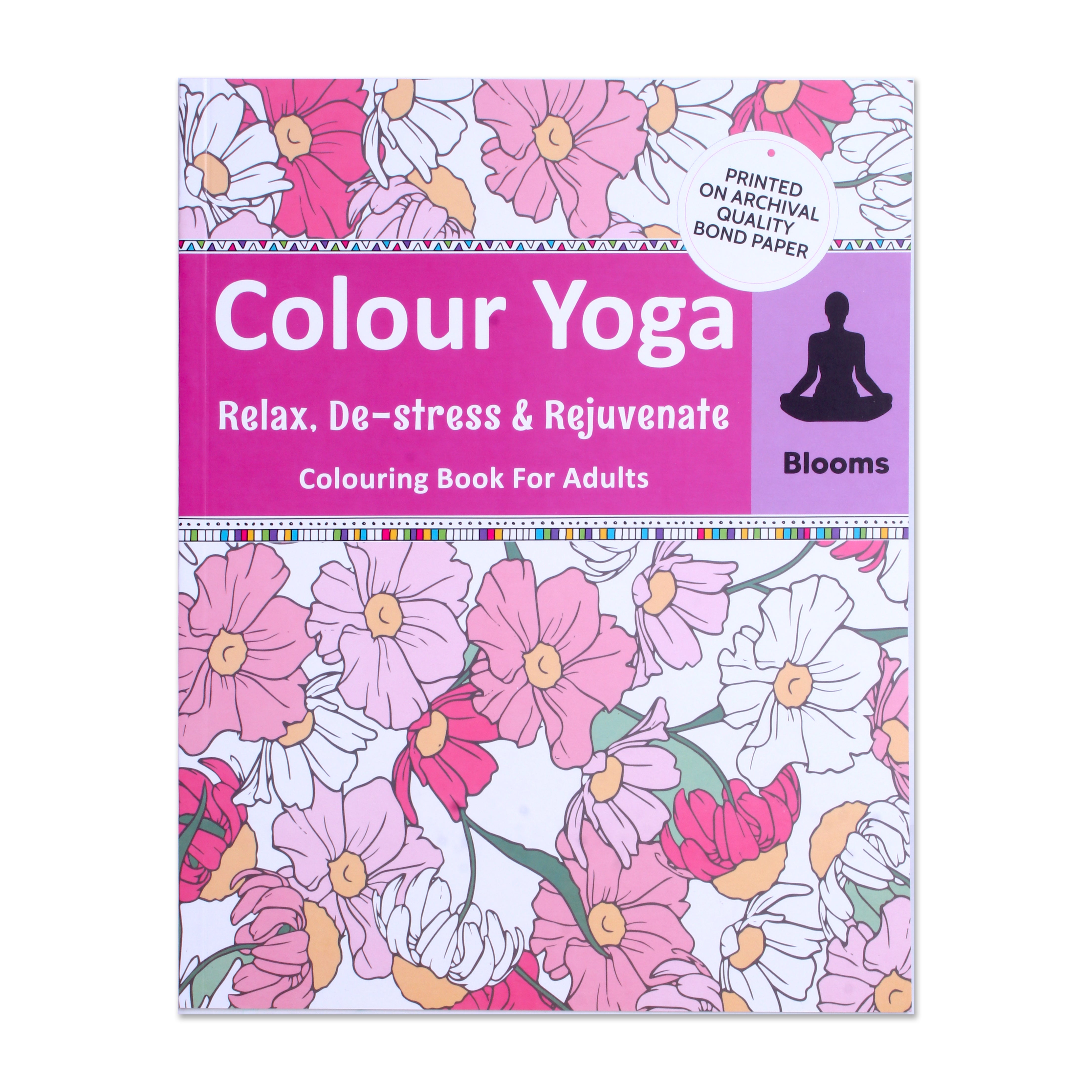 Blooms Colouring Book Lb