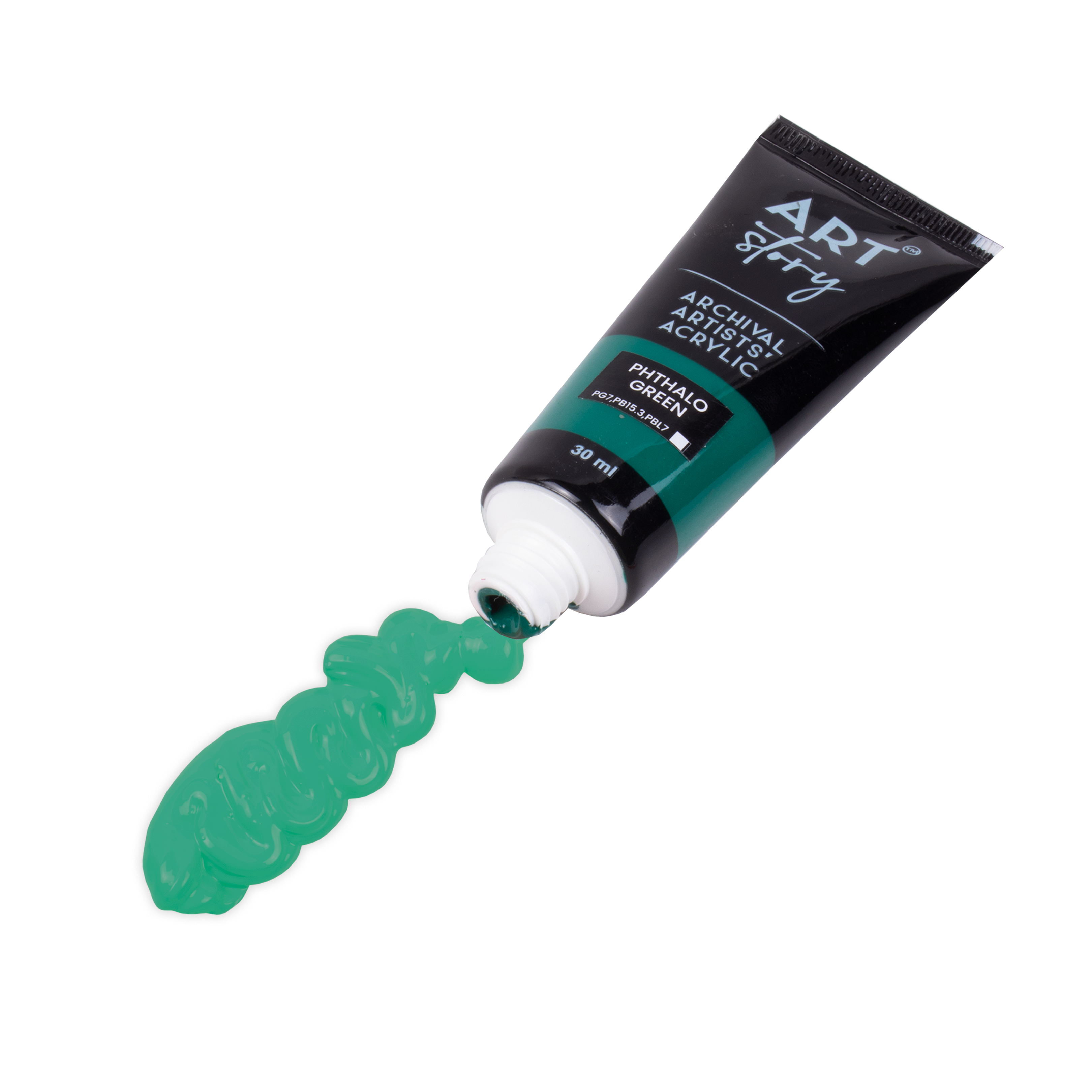 Artists Acrylic Colour Phthalo Green 30ml Tube