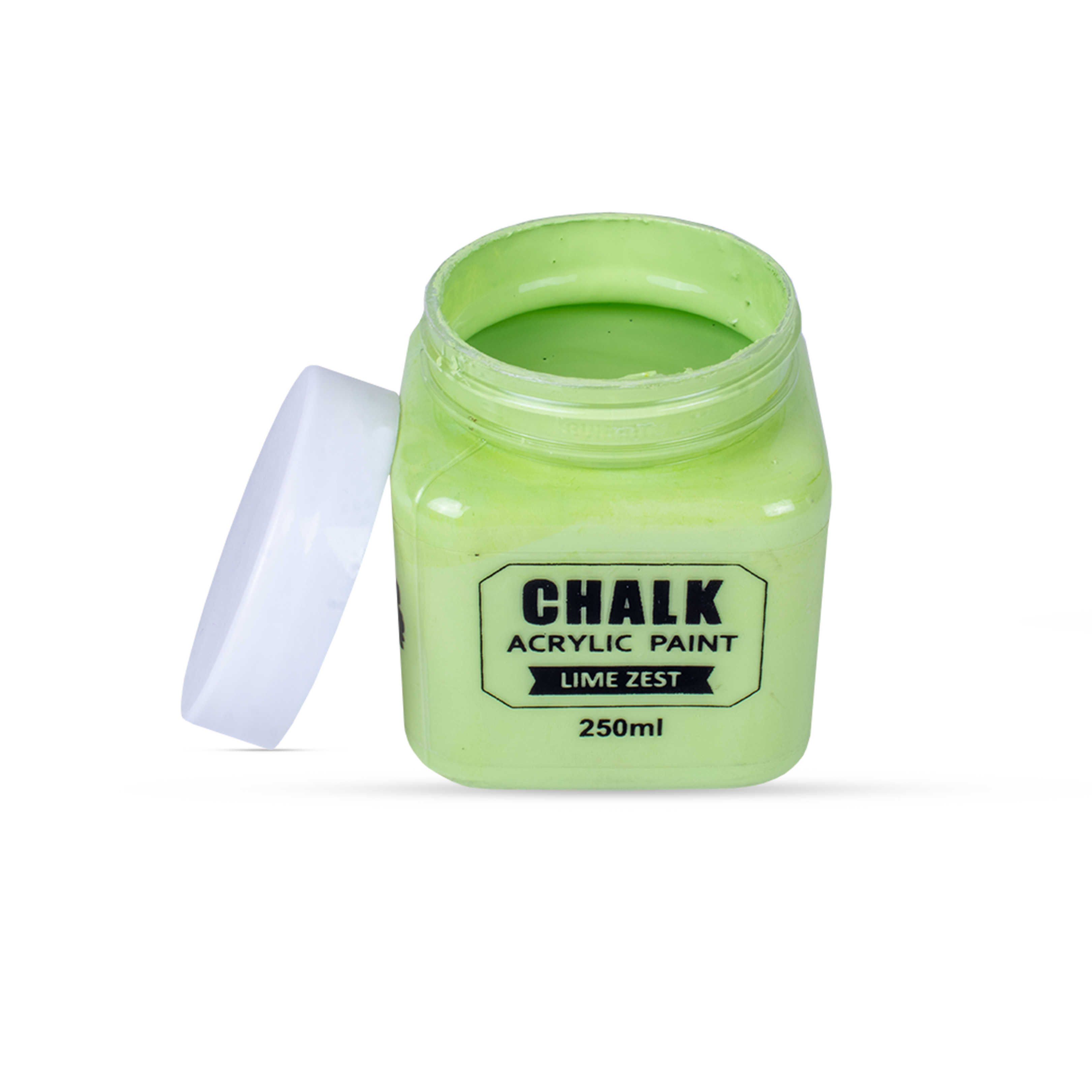 Home Decor Chalk Paint Lime Zest 250Ml Bottle