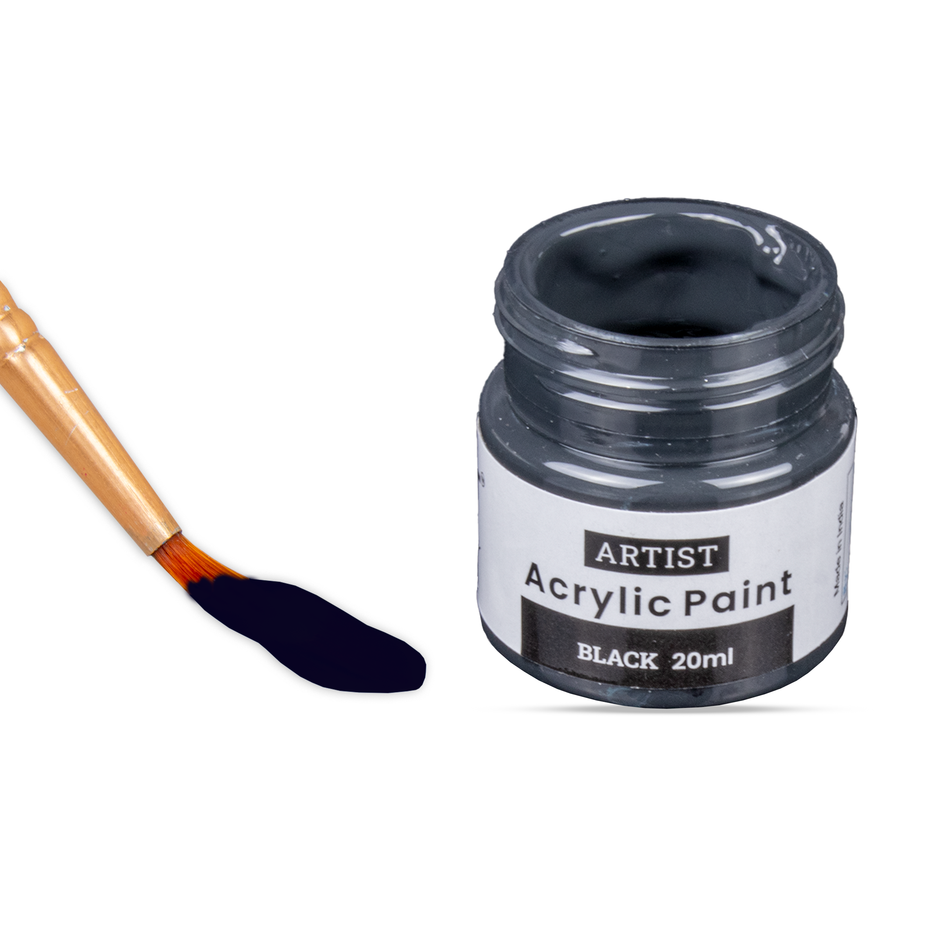 Acrylic Colour Set - 12 Colors X 20ml each