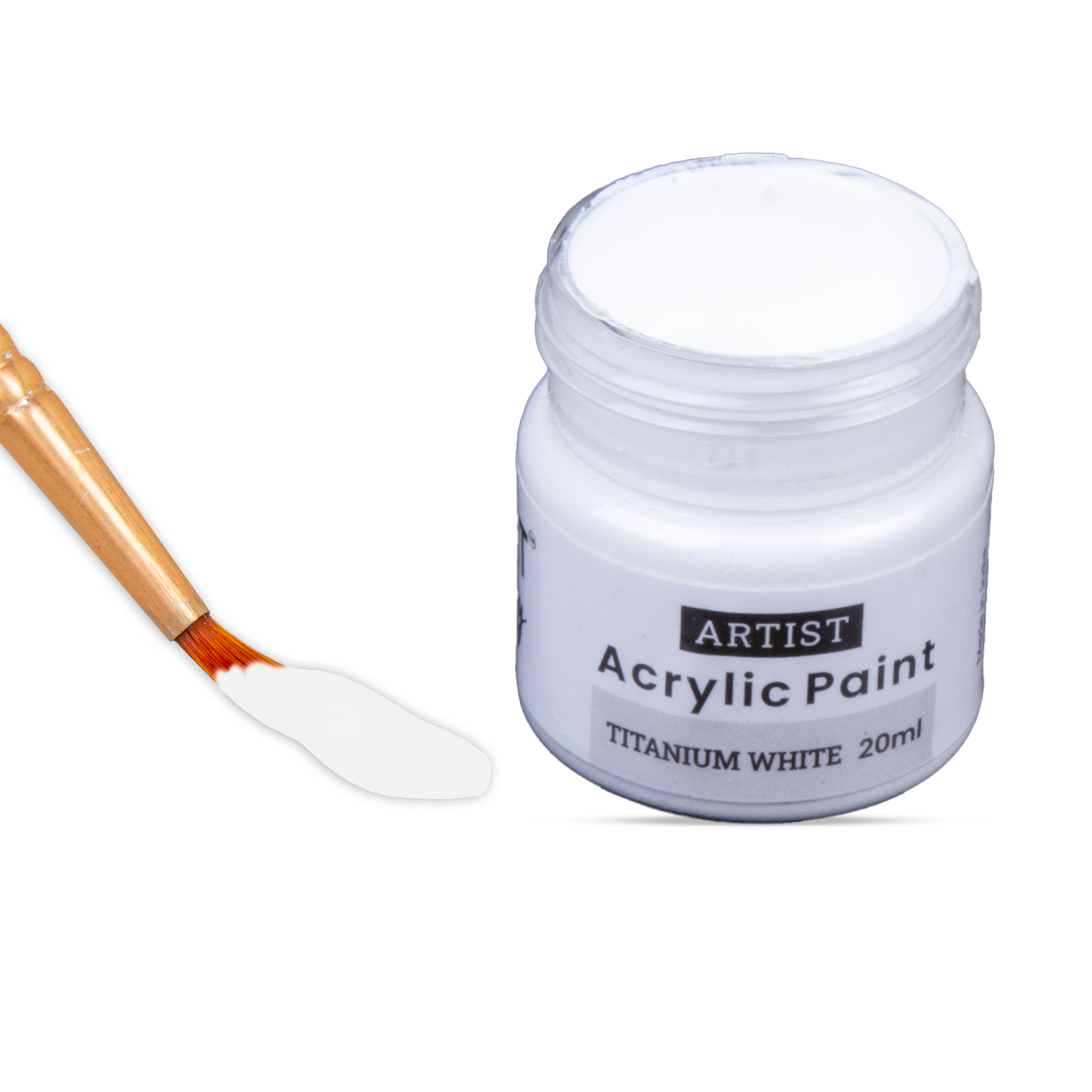 Acrylic Colour Set Vibrant 6 Colors X 20ml each
