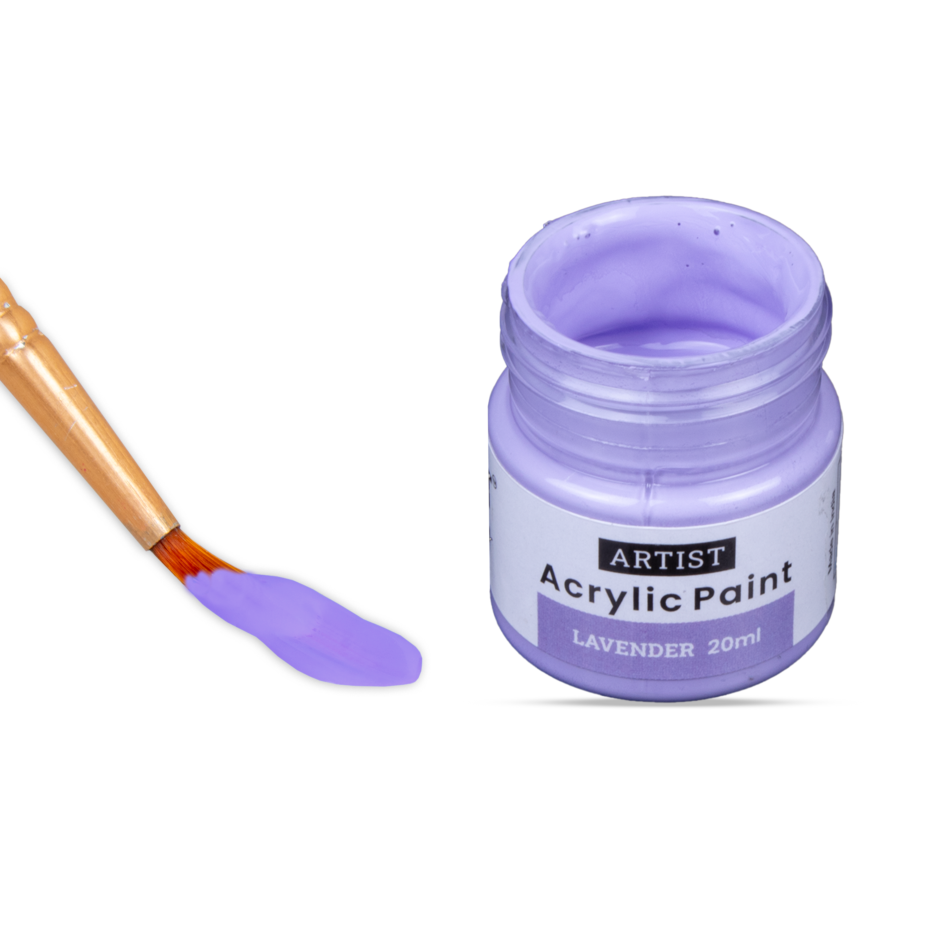Acrylic Colour Set Pastel Palette 6 Colors X 20ml each