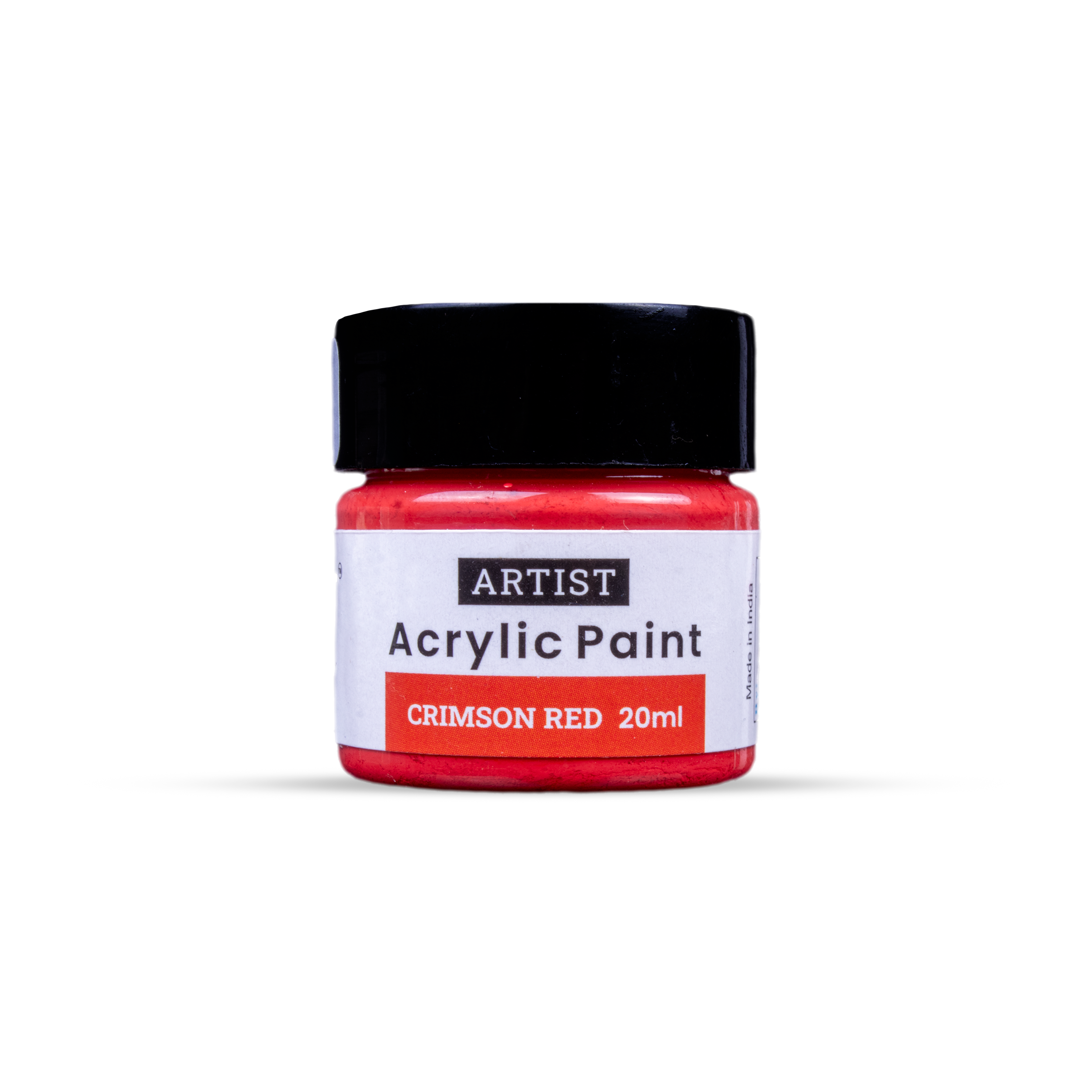 Acrylic Colour Crimson Red 20ml Bottle