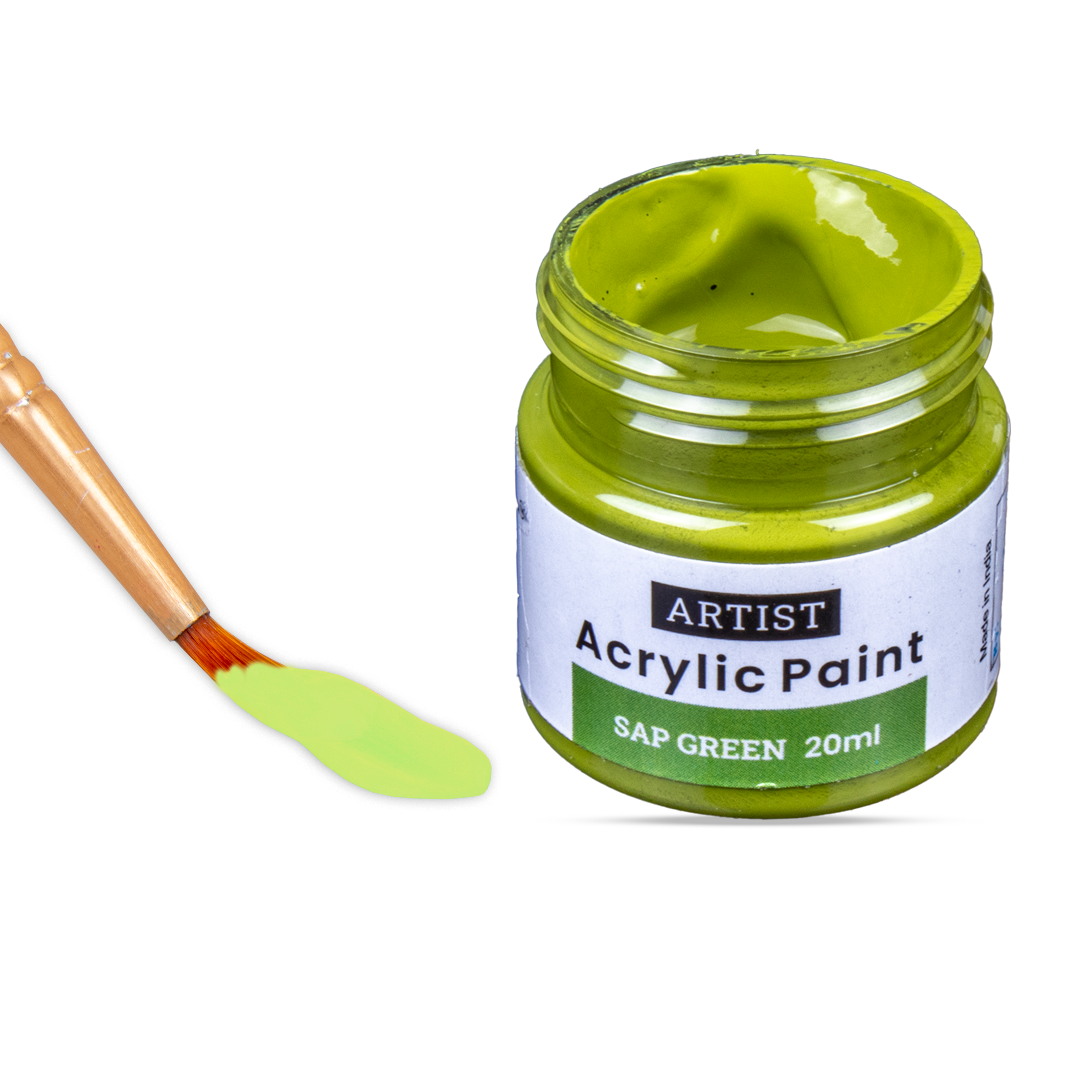 Acrylic Colour Set Vibrant 6 Colors X 20ml each