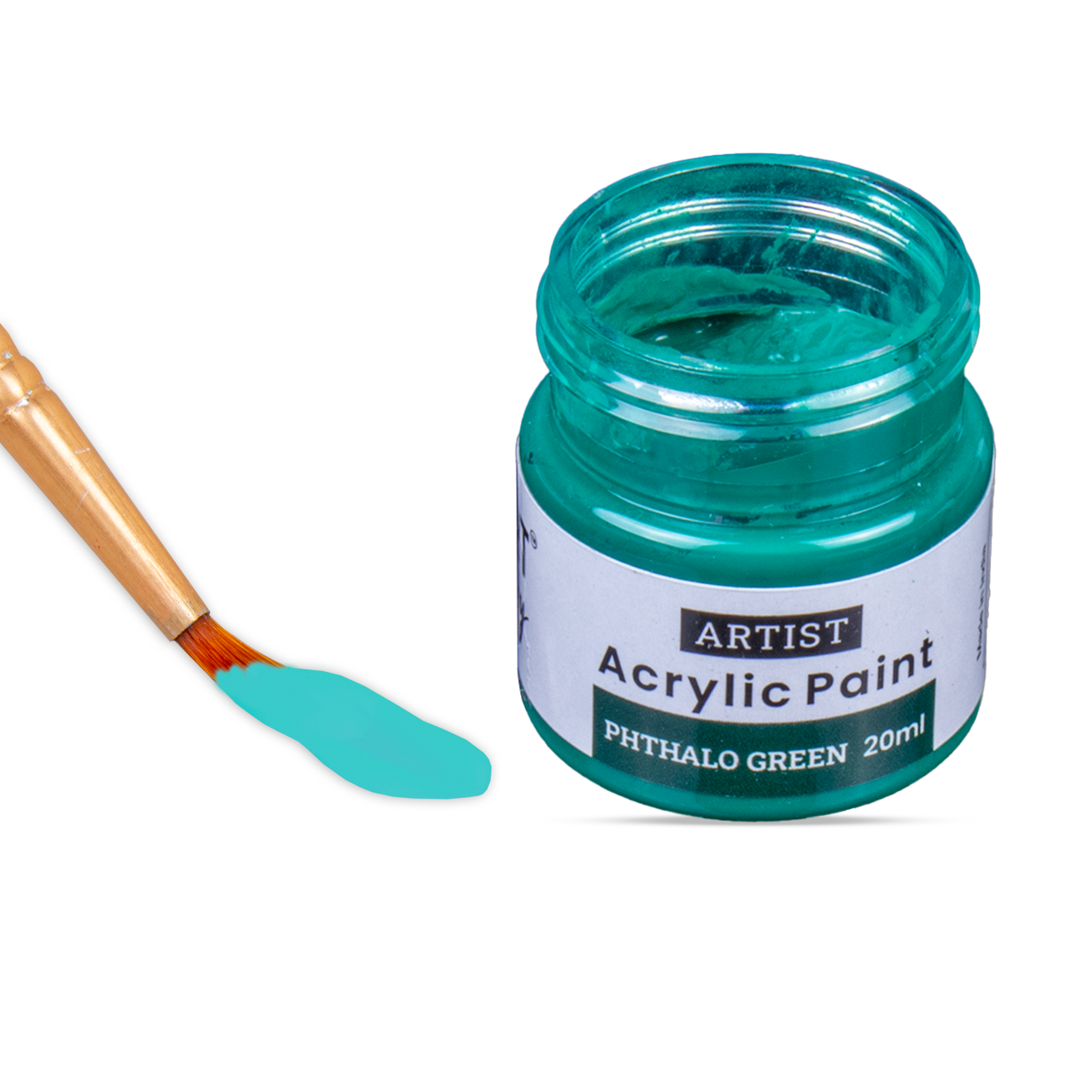 Acrylic Colour Phthalo Green 20ml Bottle