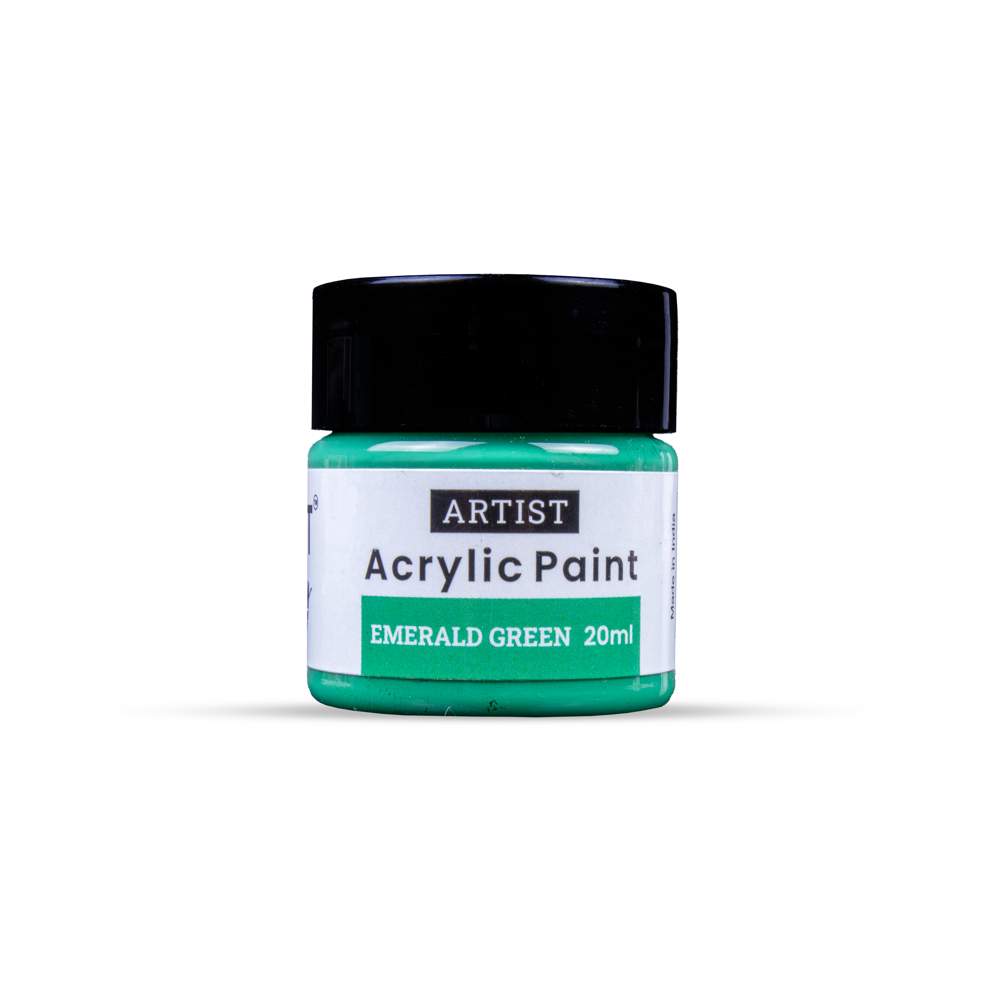 Acrylic Colour Emerald Green 20ml Bottle