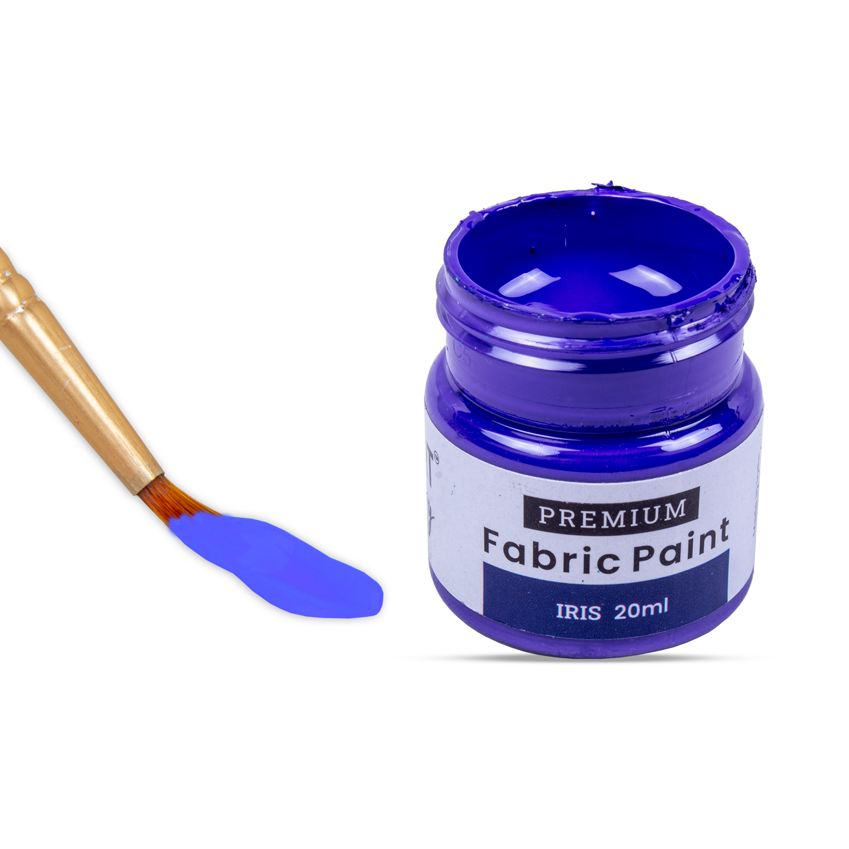 Premium Fabric Paint Iris 20ml Bottle