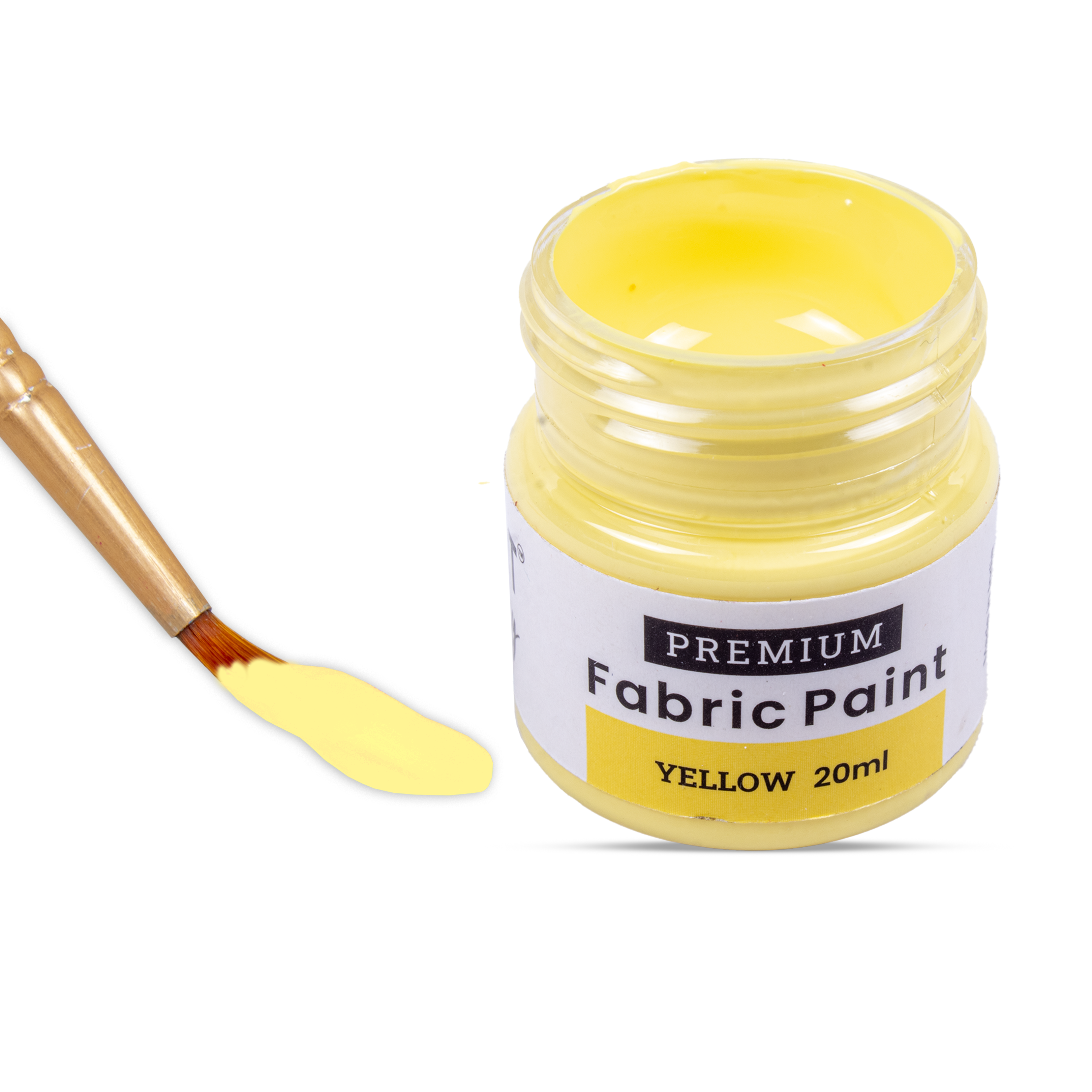 Premium Fabric Paint Set Bright 6 colours X 20ml each