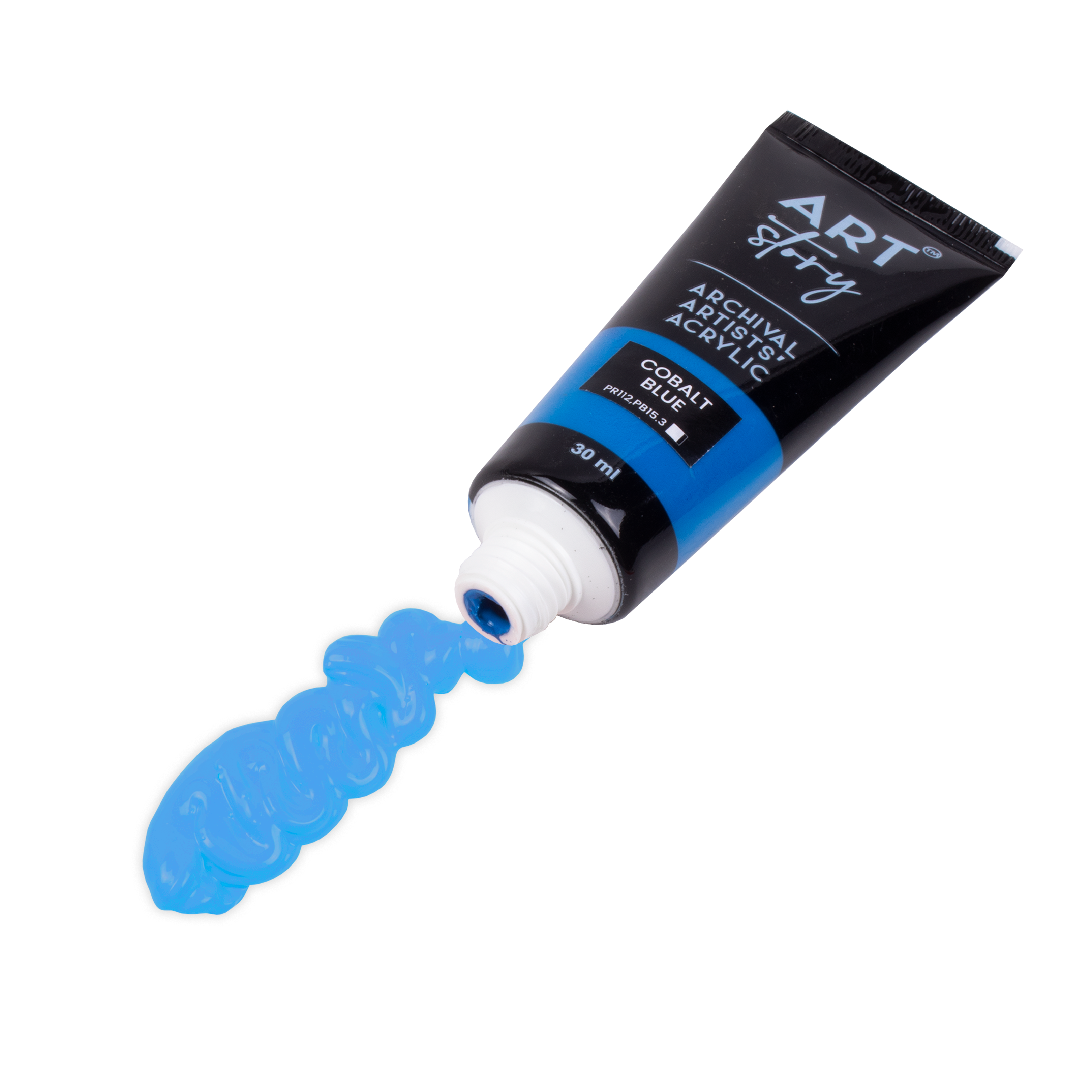 Artists Acrylic Colour Cobalt Blue 30ml Tube