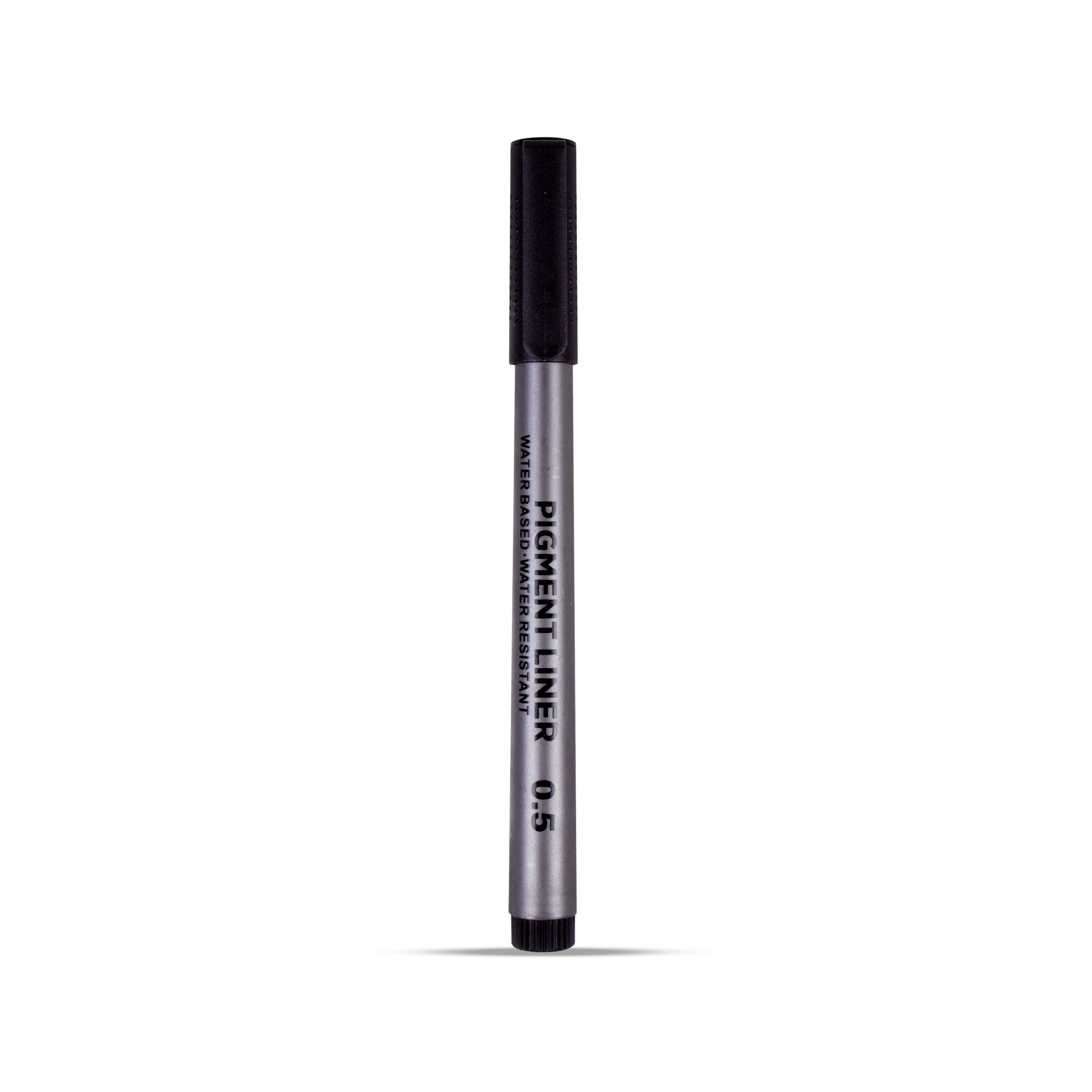 Pigment Fineliner Water Based Black 0.5mm Tip 1pc
