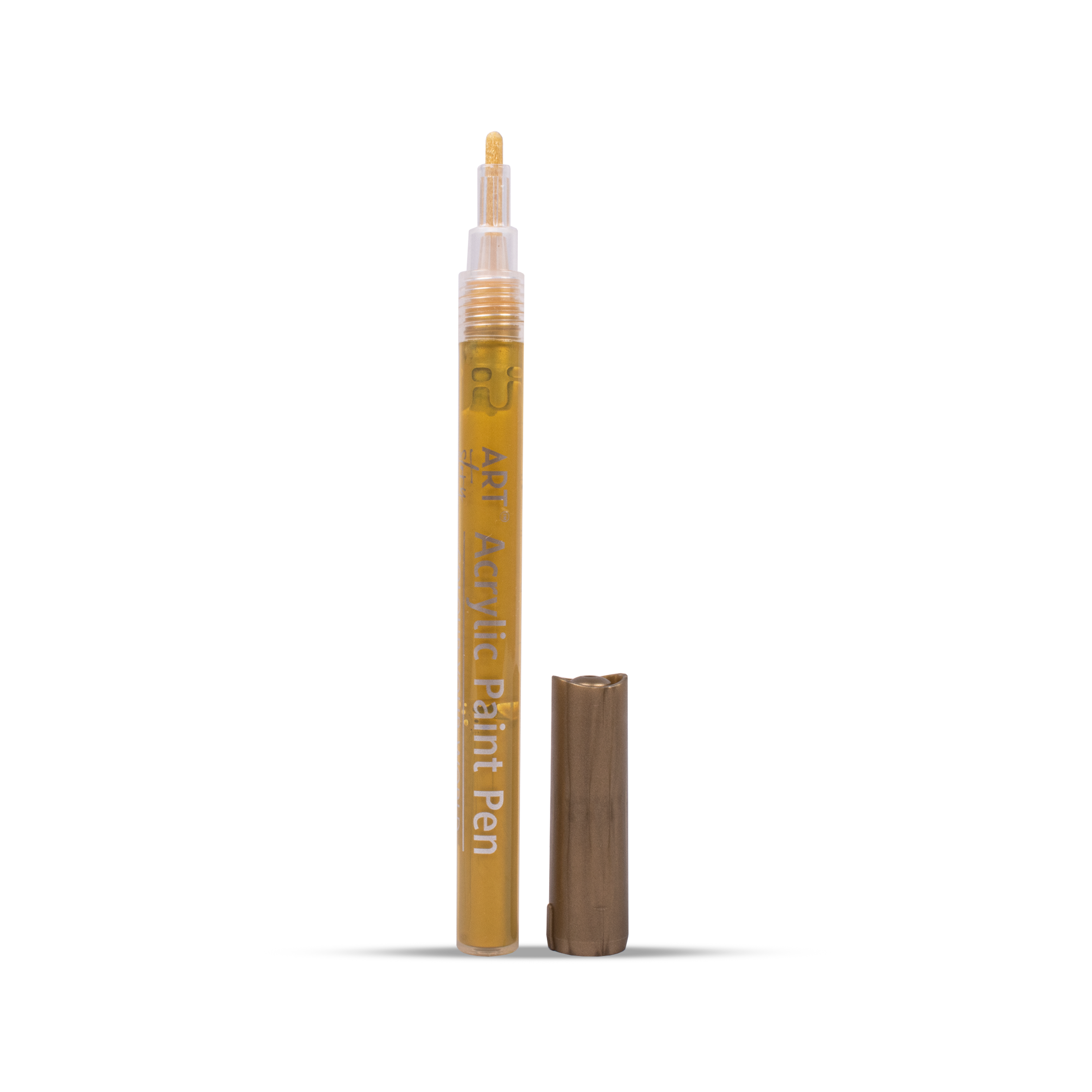 Acrylic Paint Marker Pen Water Based Gold 1mm Tip 1pc