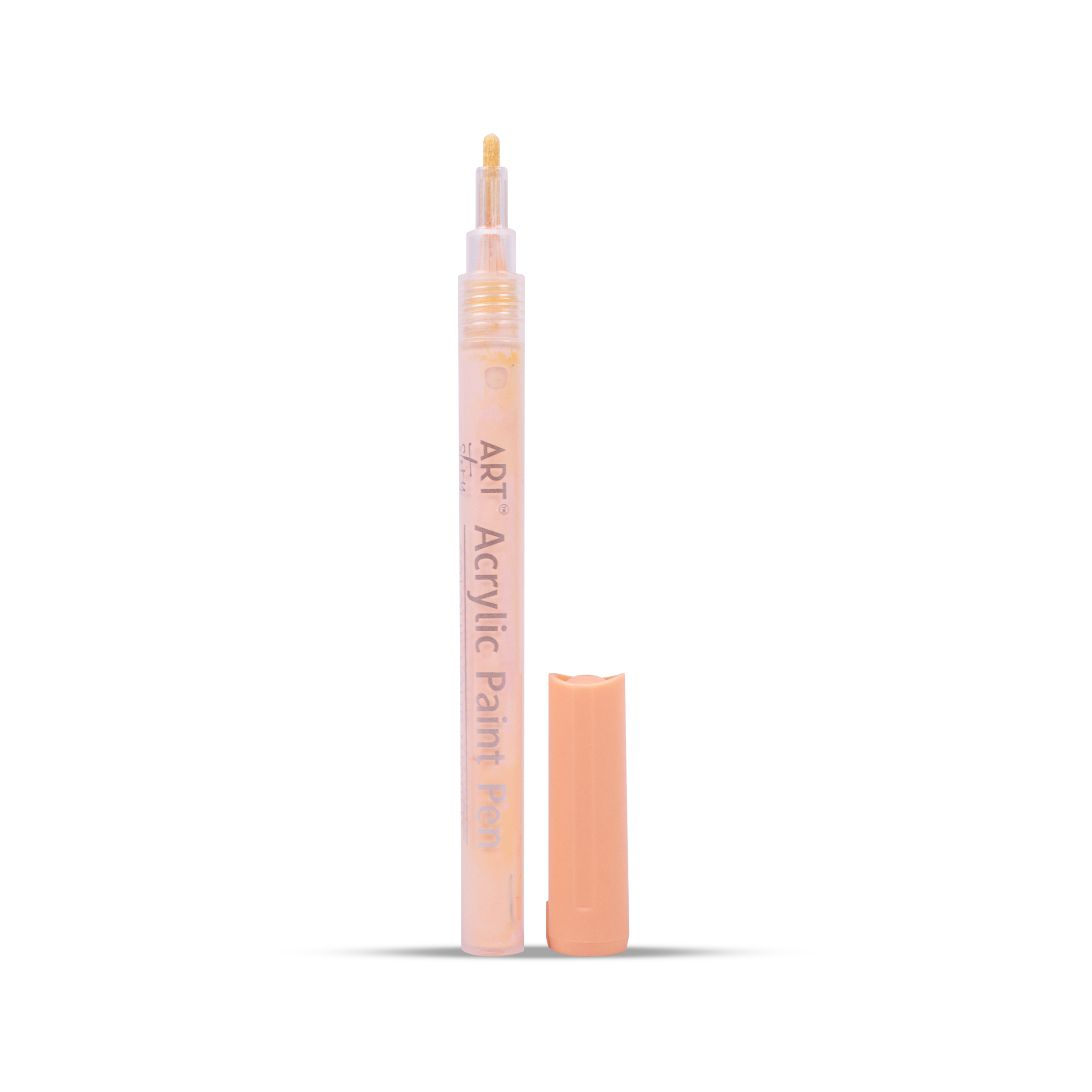 Acrylic Paint Marker Pen Water Based Peach 1mm Tip 1pc