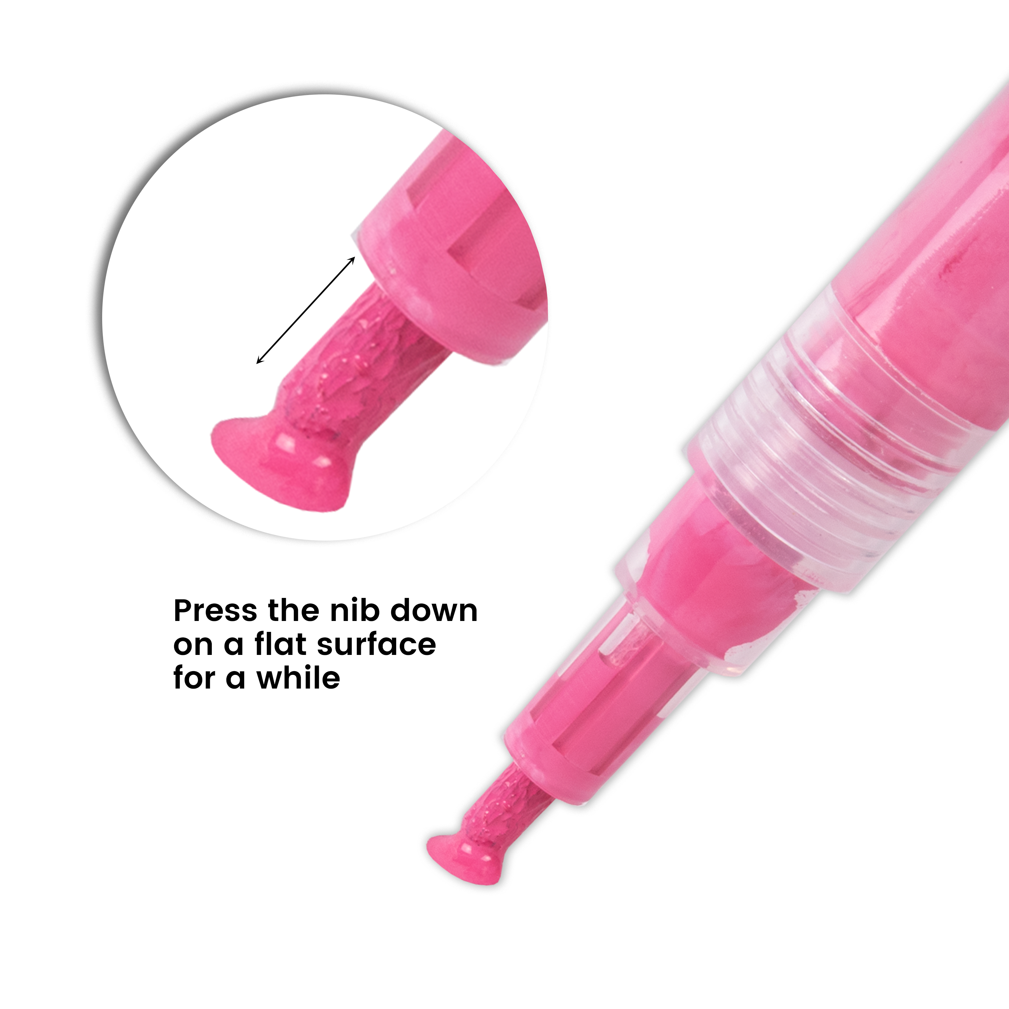 Acrylic Paint Marker Pen Water Based Mulberry 1mm Tip 1pc