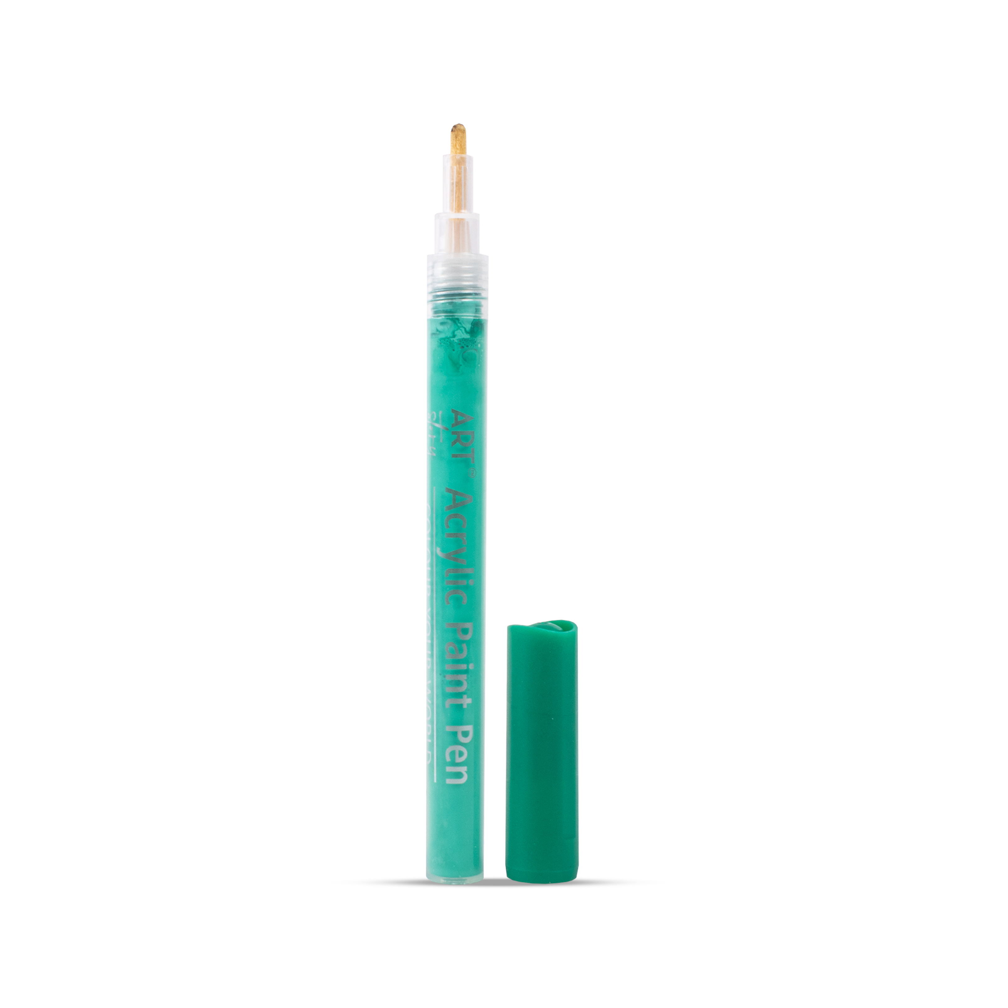 Acrylic Paint Marker Pen Water Based Emerald green 1mm Tip 1pc