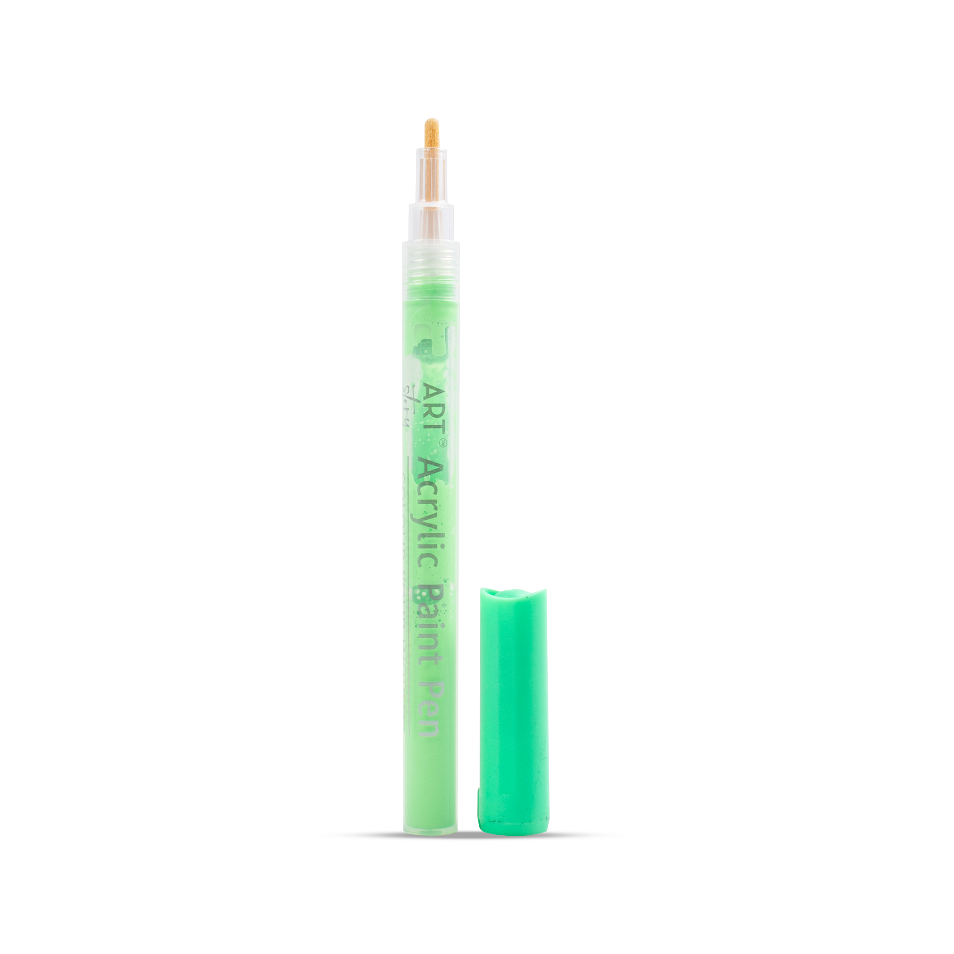Fluorescent Acrylic Paint Marker Pen Water Based Green 1mm Tip 1pc