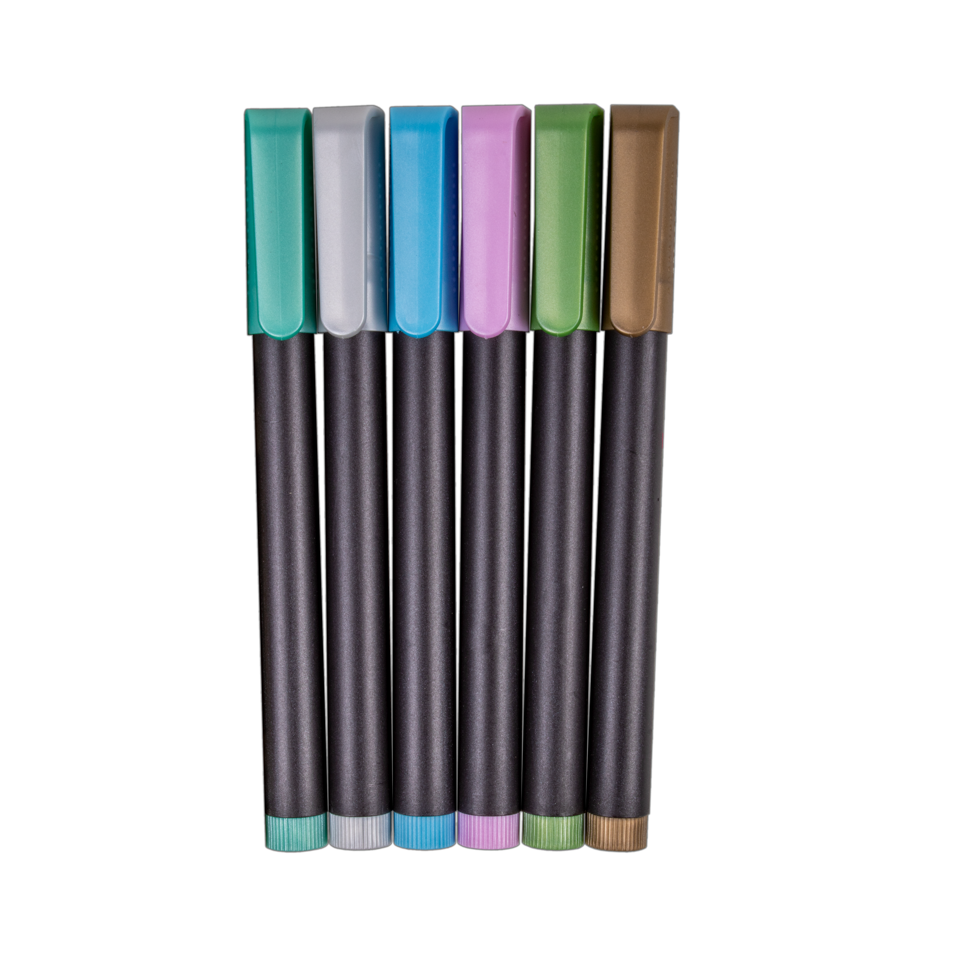 Metallic Marker Pen Water Based Muted Pack Of 6pc
