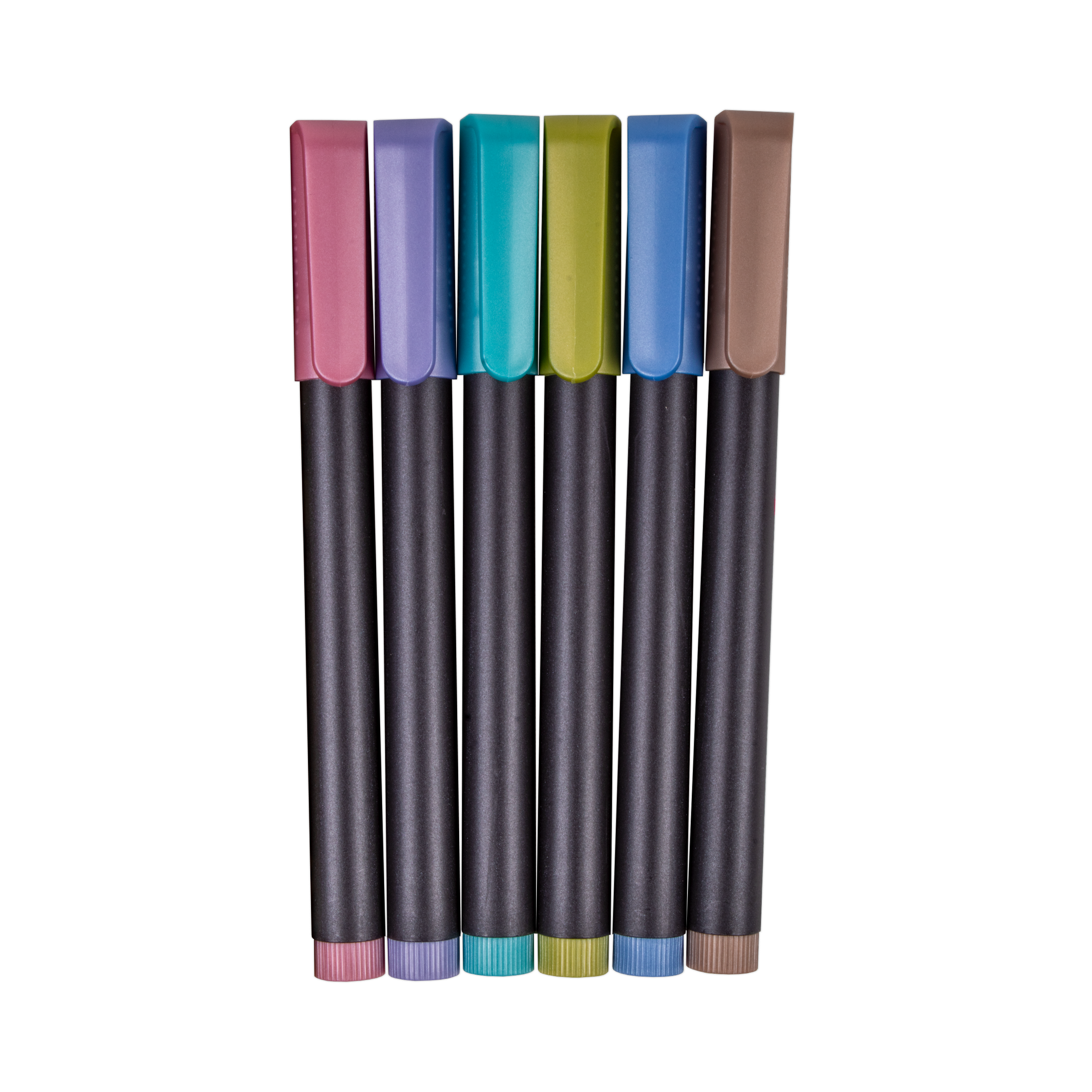 Metallic Marker Pen Water Based Fusion Pack Of 6pc
