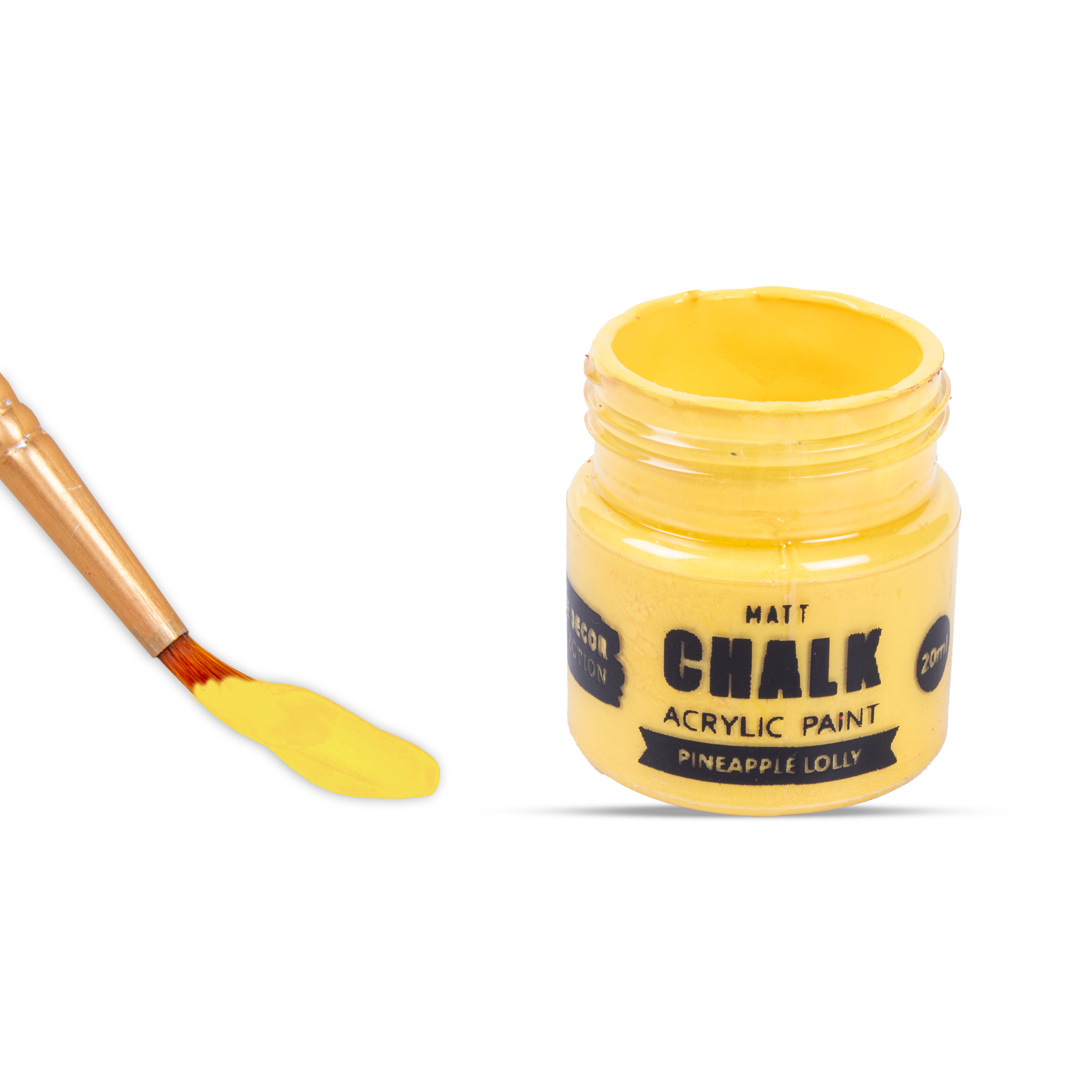 Home Decor Chalk Paint Pineapple Lolly 20ml Bottle