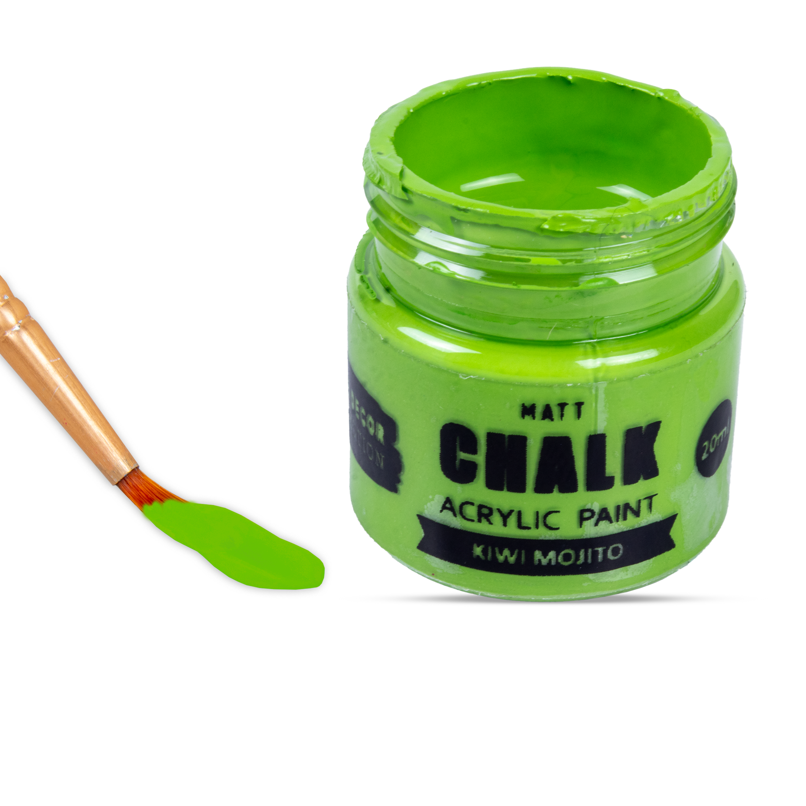 Home Decor Chalk Paint Kiwi Mojito 20ml Bottle