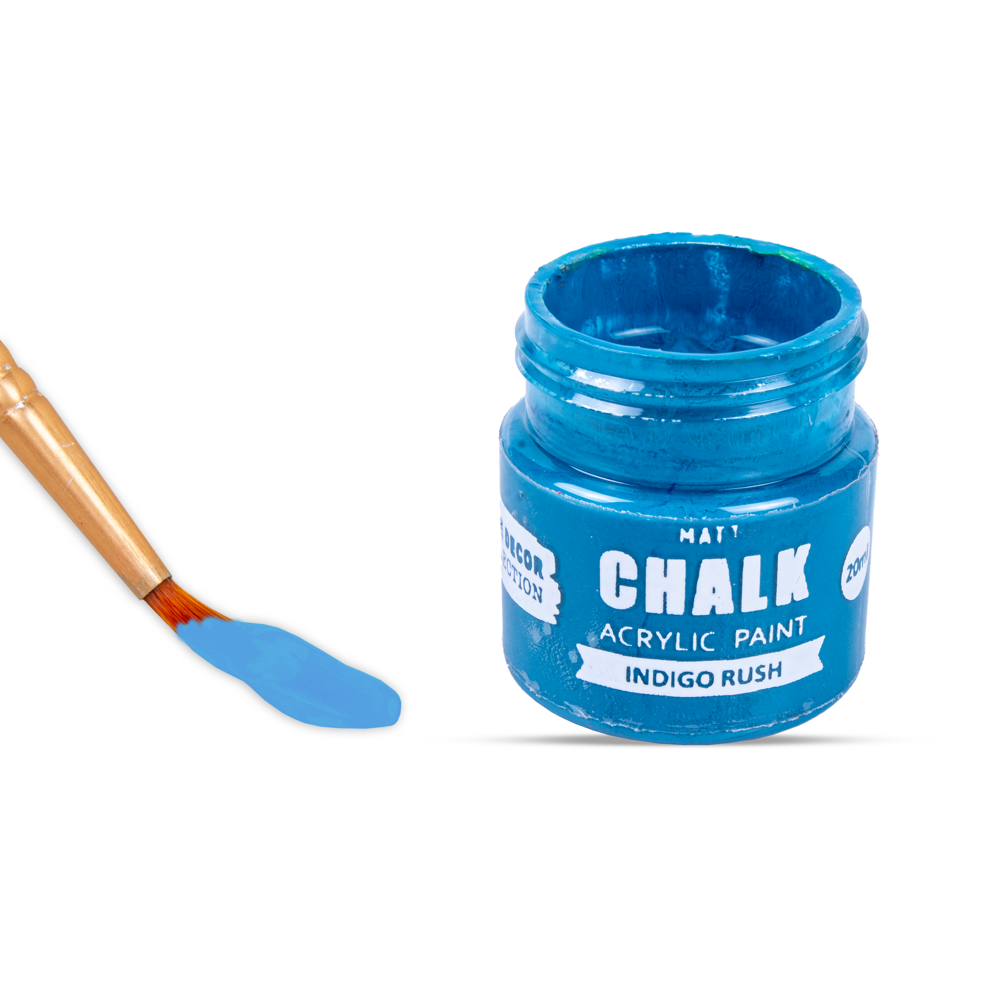 Home Decor Chalk Paint Indigo Rush 20ml Bottle