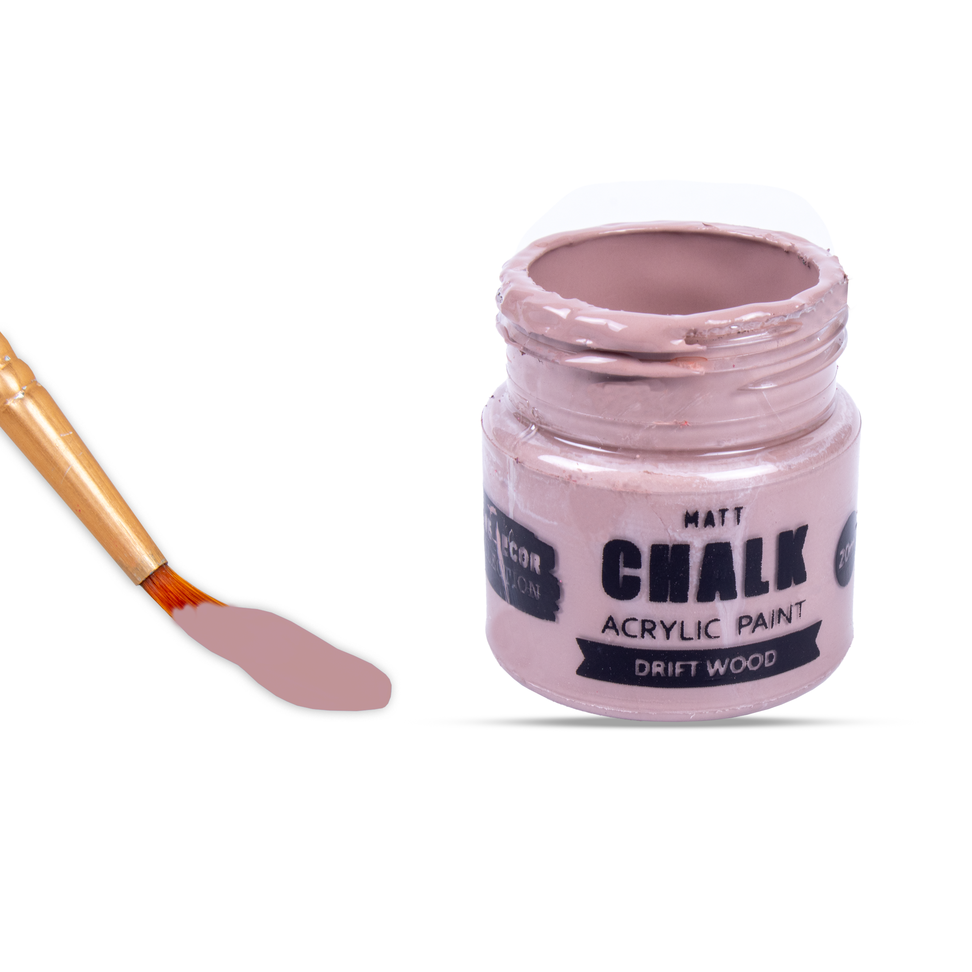 Home Decor Chalk Paint Drift Wood 20ml Bottle