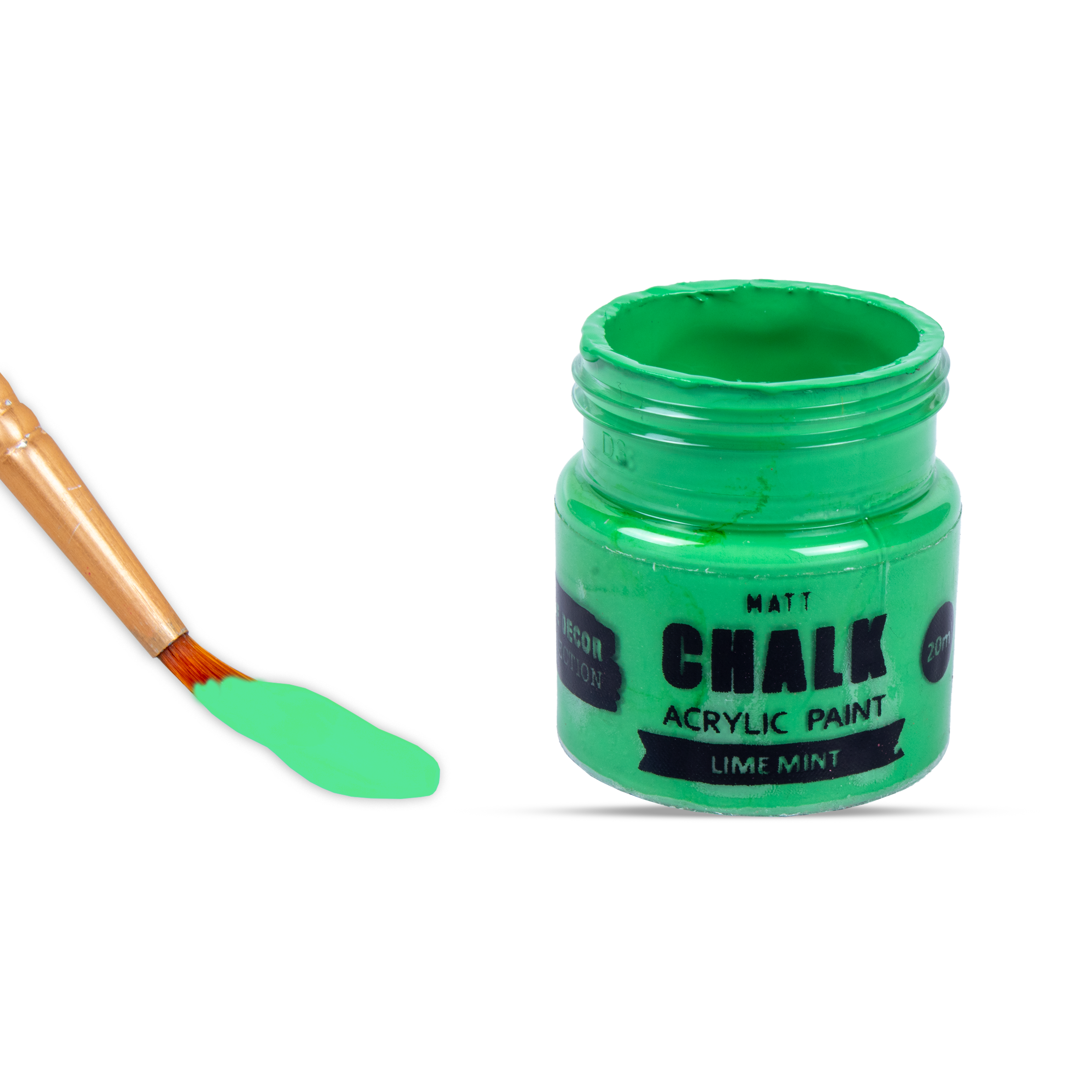 Home Decor Chalk Paint Lime Mint 20ml Bottle